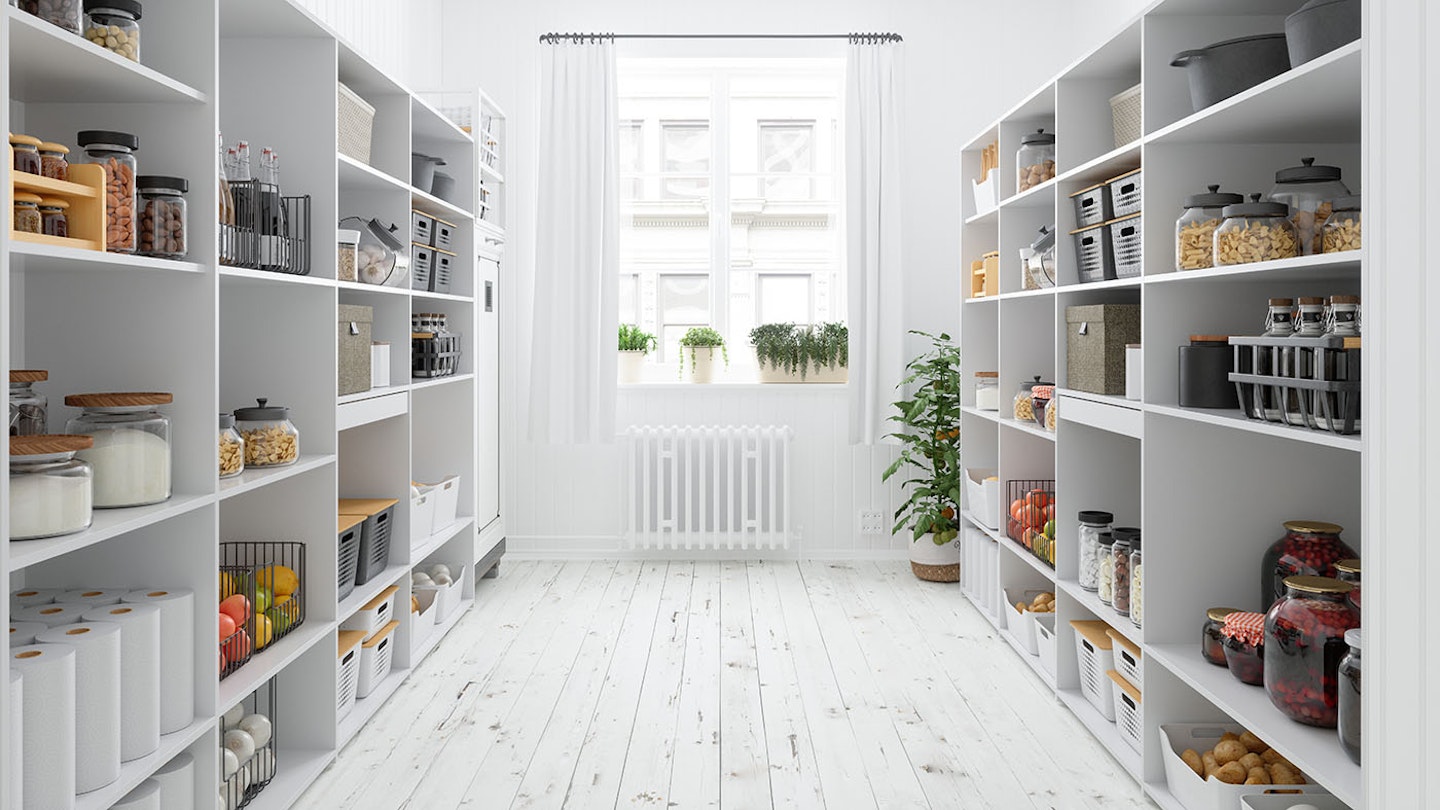 storage for a pantry inspiration