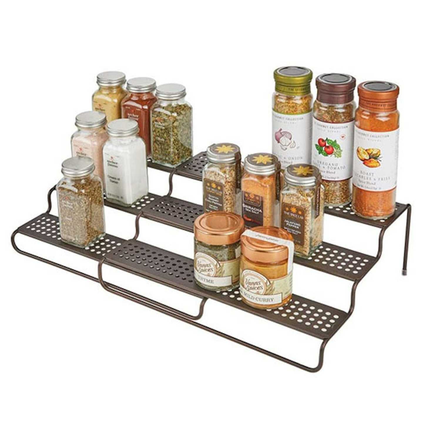 tiered pantry storage