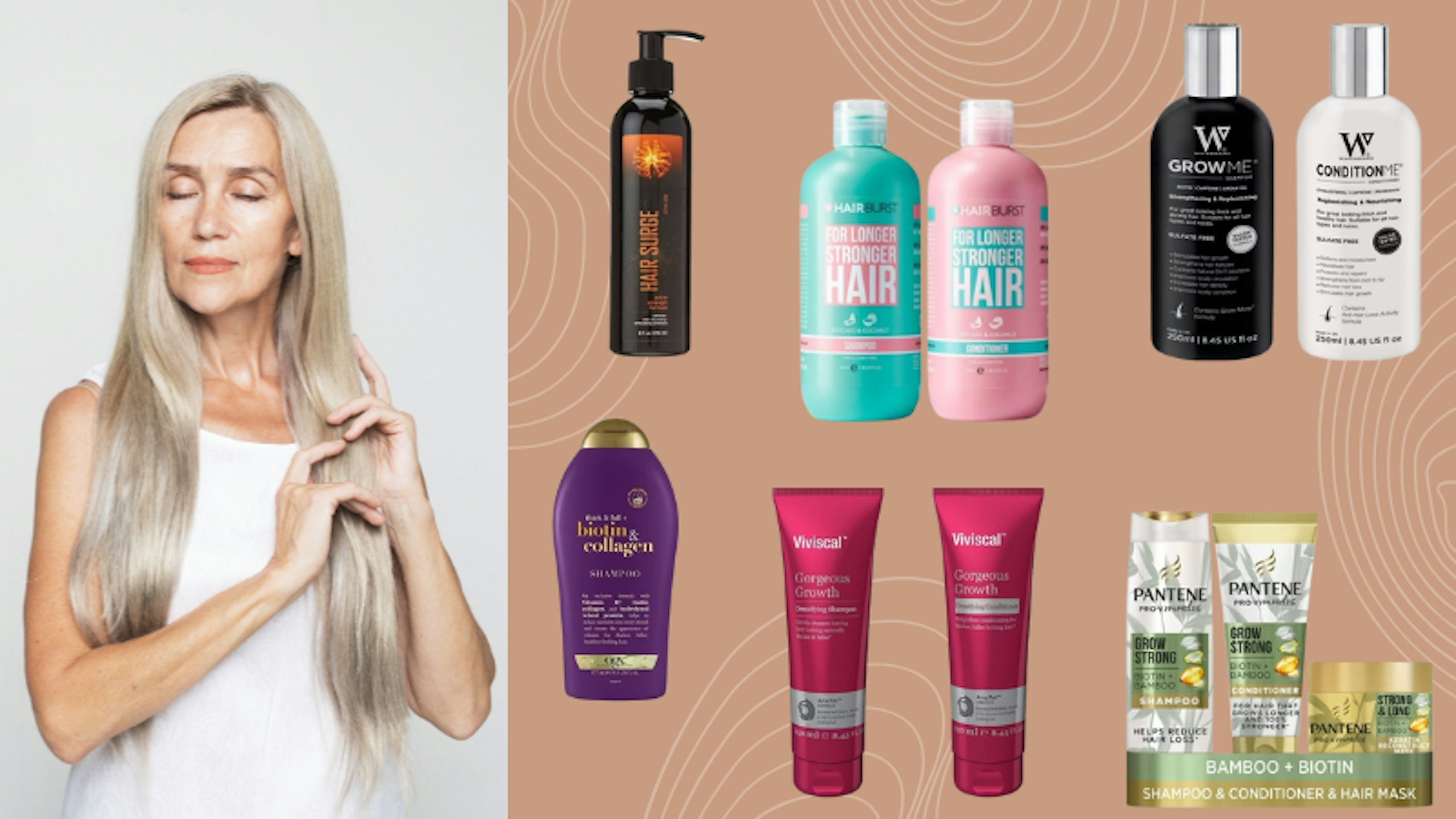 Images of the best hair growth shampoos