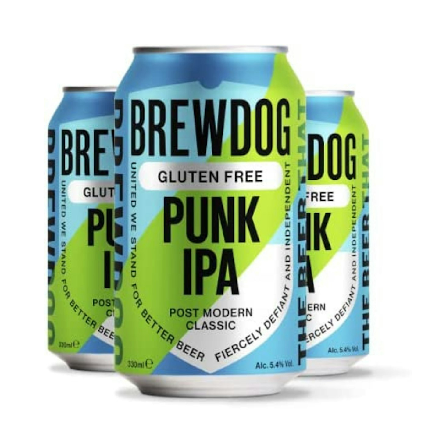 BrewDog - Gluten Free Punk IPA, 5.4% ABV - 24 x 330ml