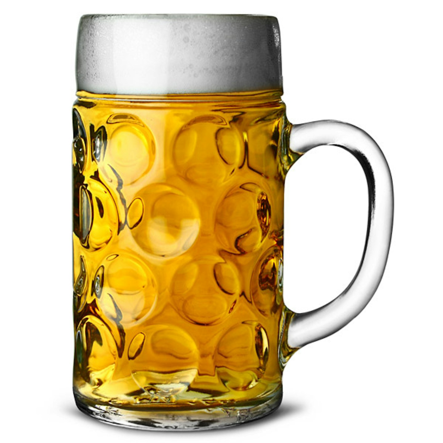 German beer stein glass - 2 pints