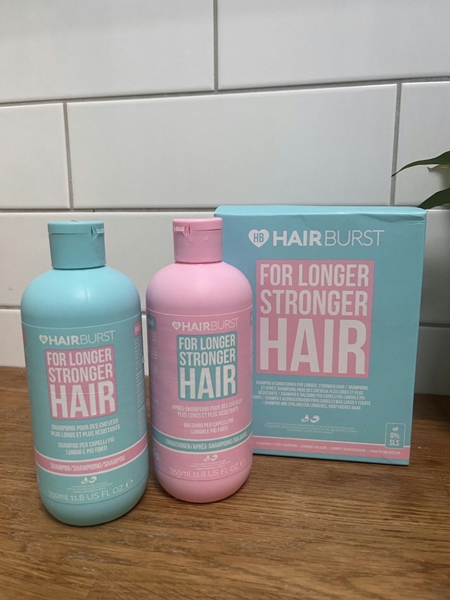 Image of the Hairburst Original Shampoo and Conditioner Bundle