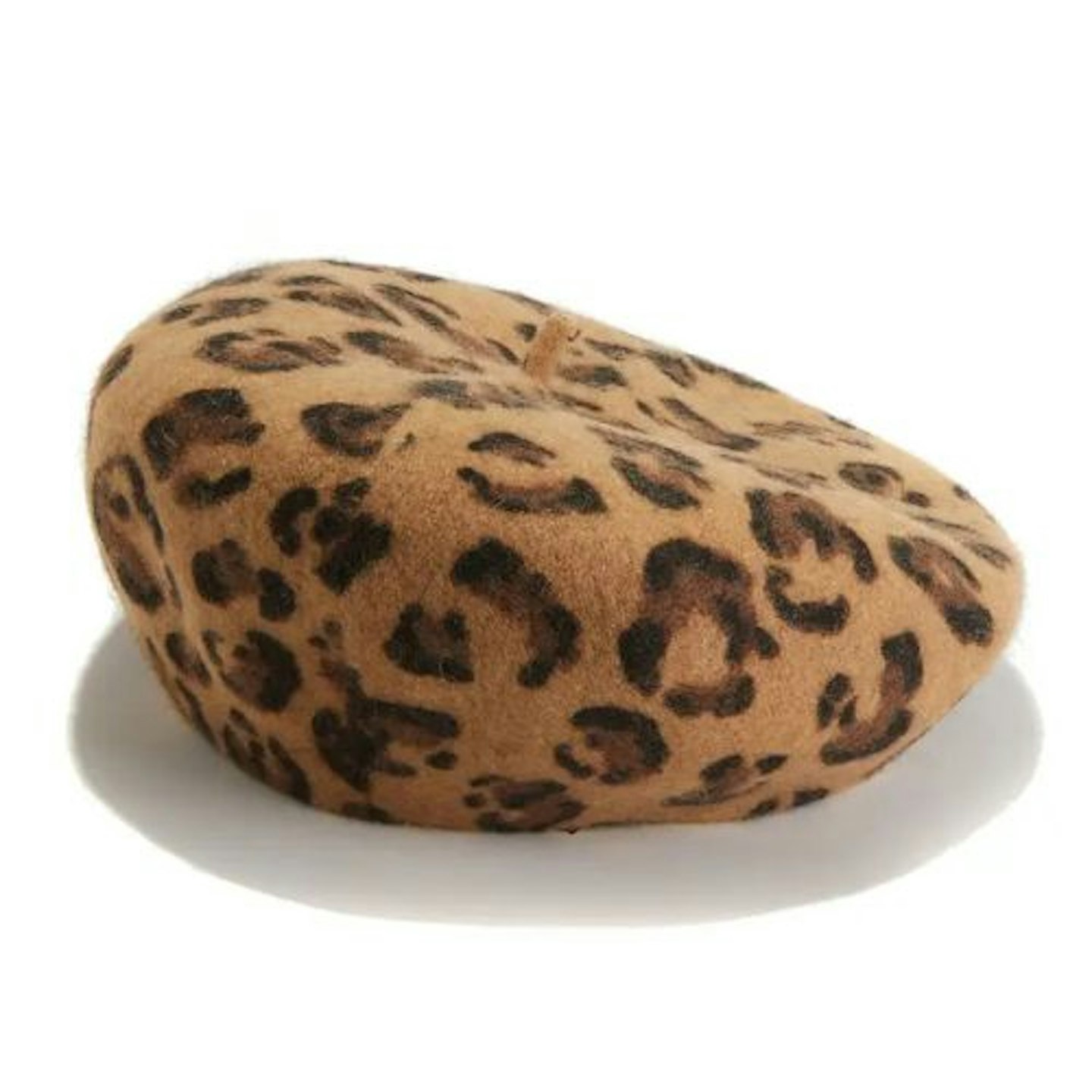 Leopard Print Béret