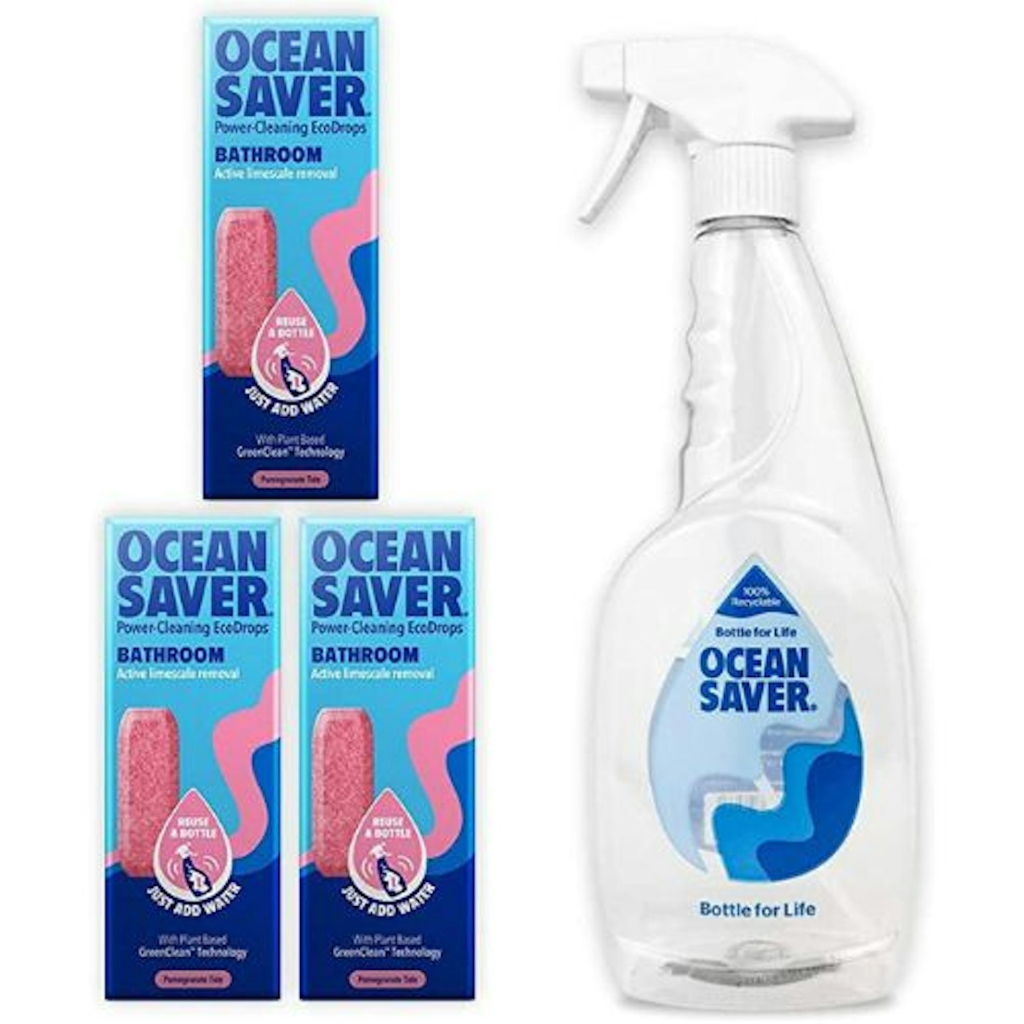 OceanSaver Bathroom Cleaner Starter Kit