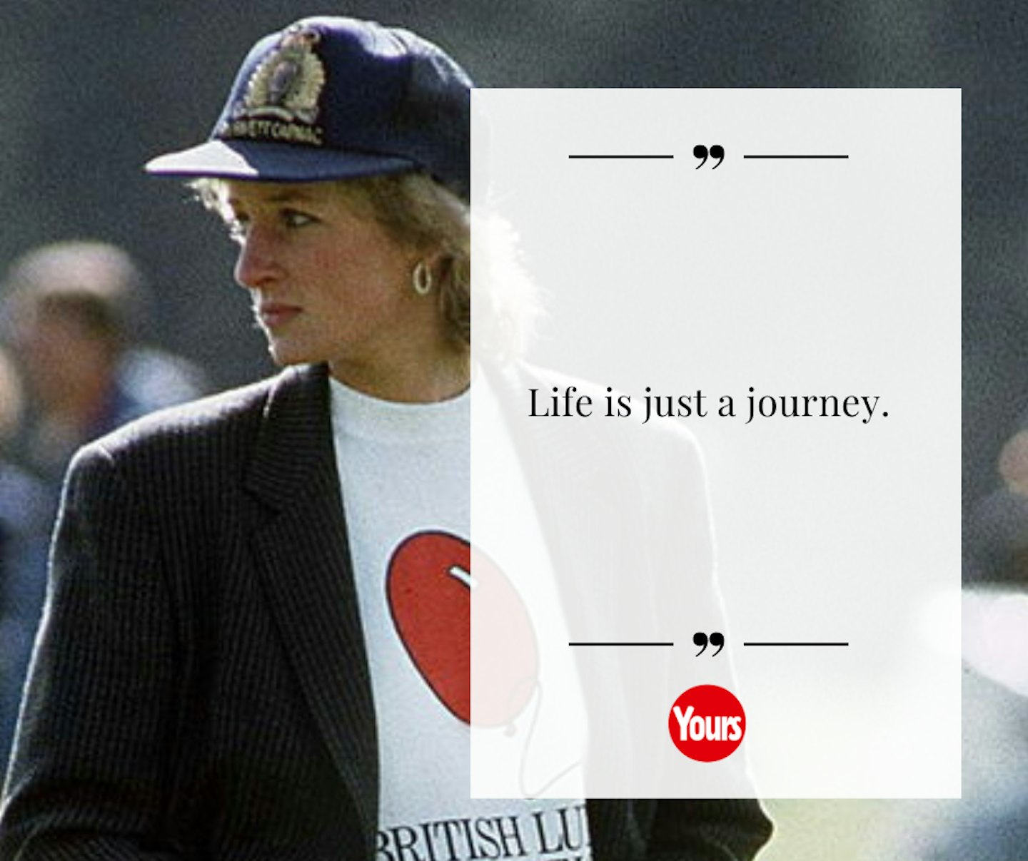 Princess Diana quote about life