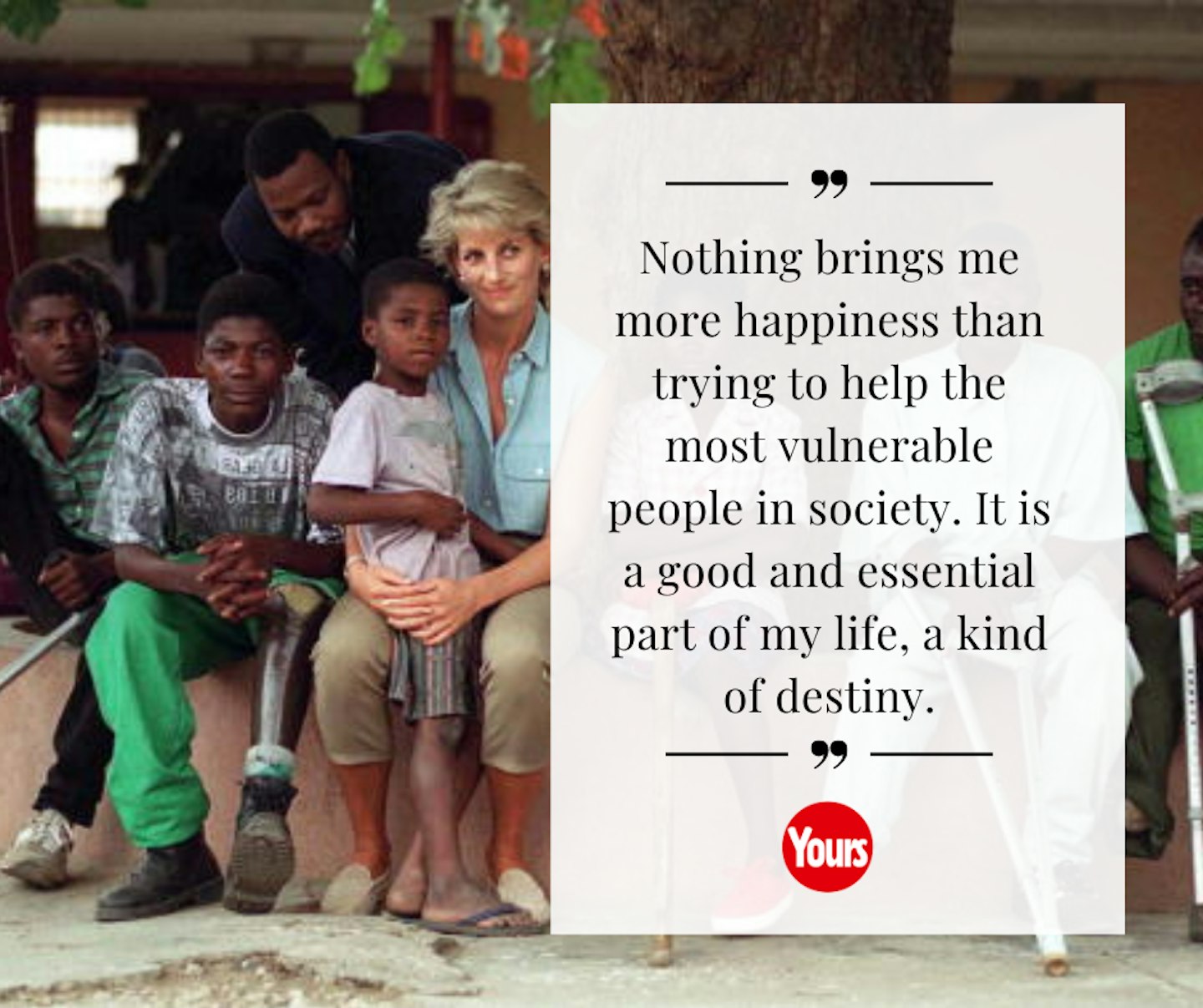 Princess Diana quote about people