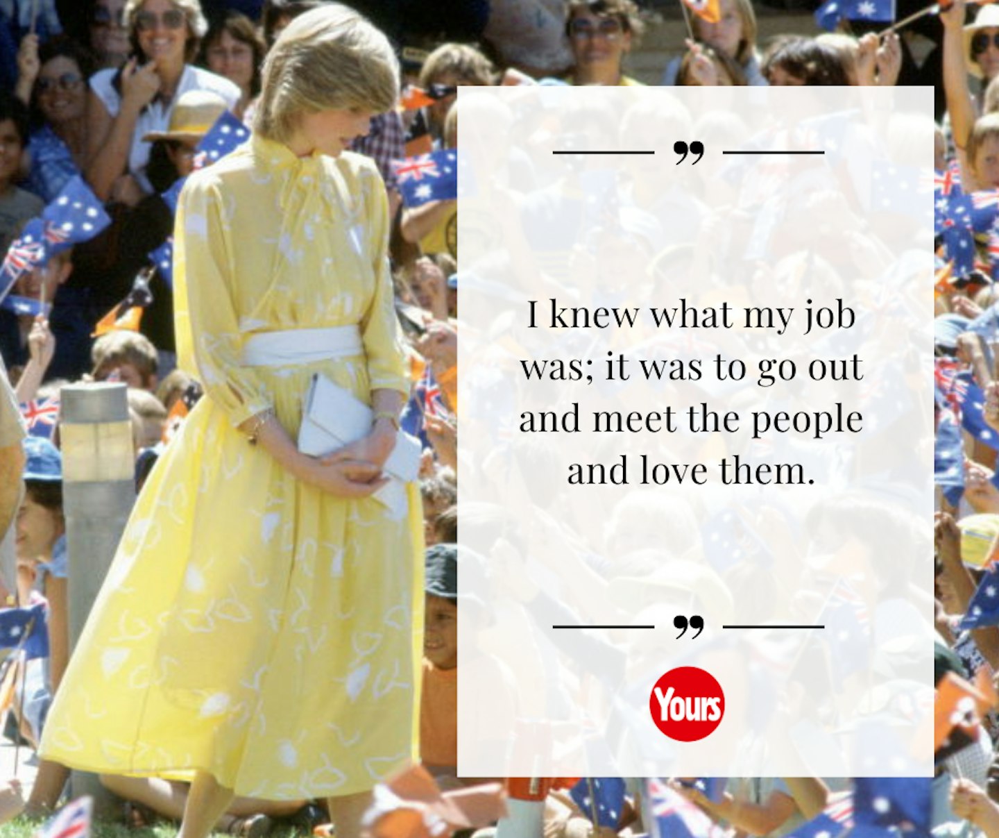 Princess Diana quote about helping others