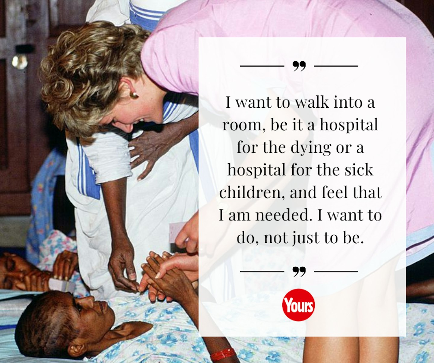 Princess Diana quote about helping