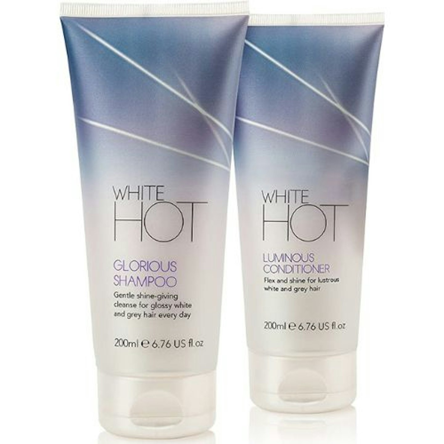 White Hot Shine Duo: Glorious Shampoo & Luminous Conditioner