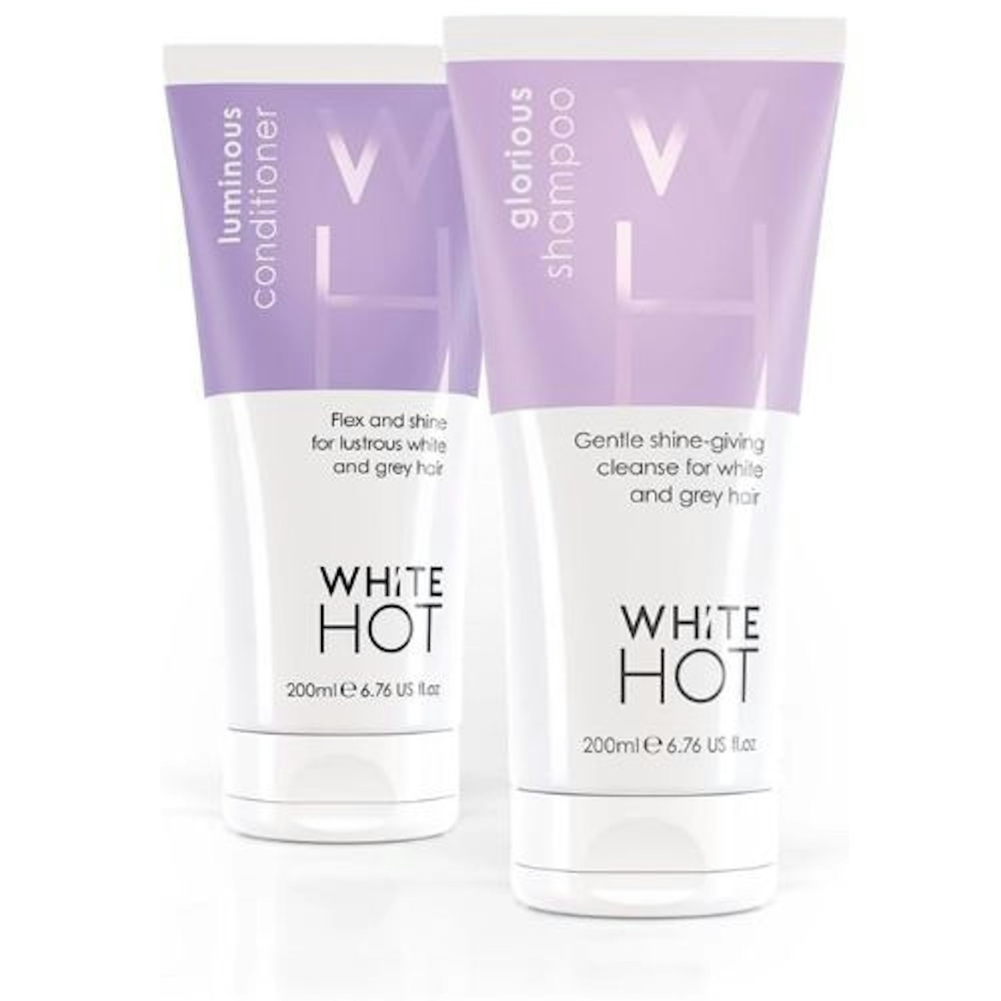 White Hot Shine Duo: Glorious Shampoo & Luminous Conditioner