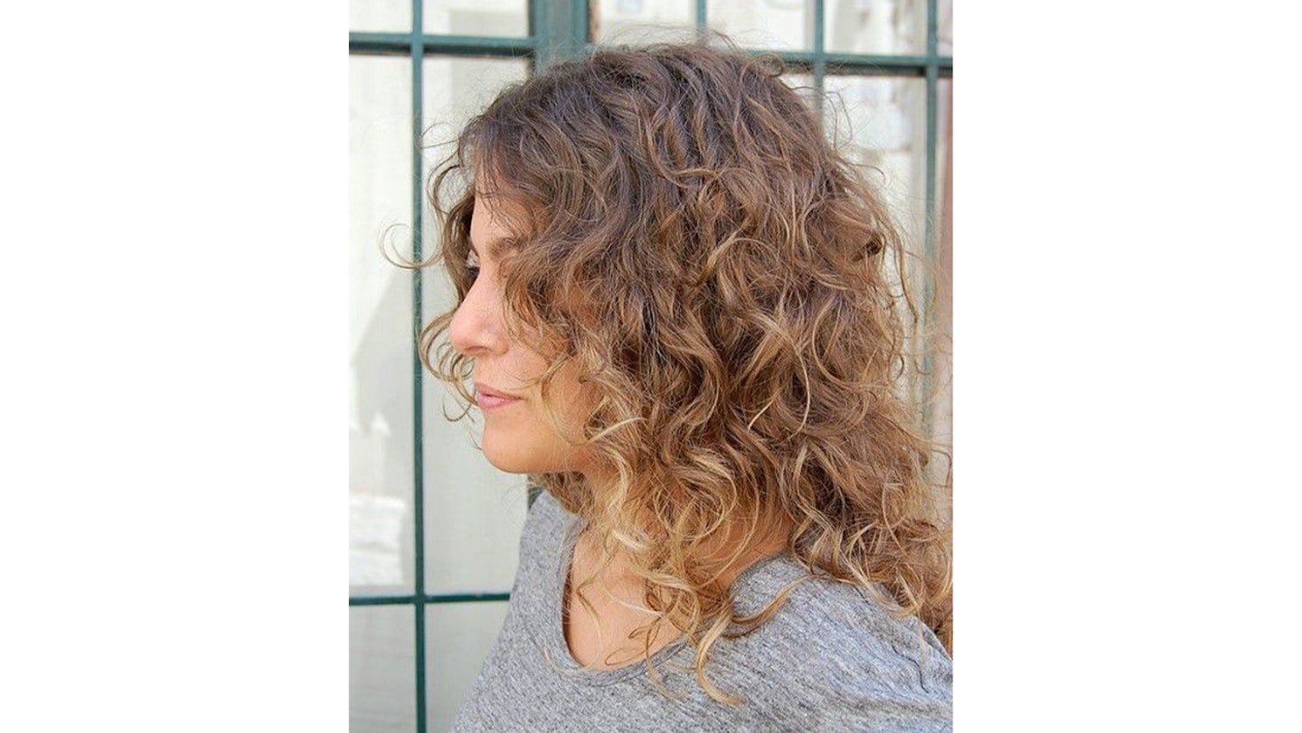 curly ombre