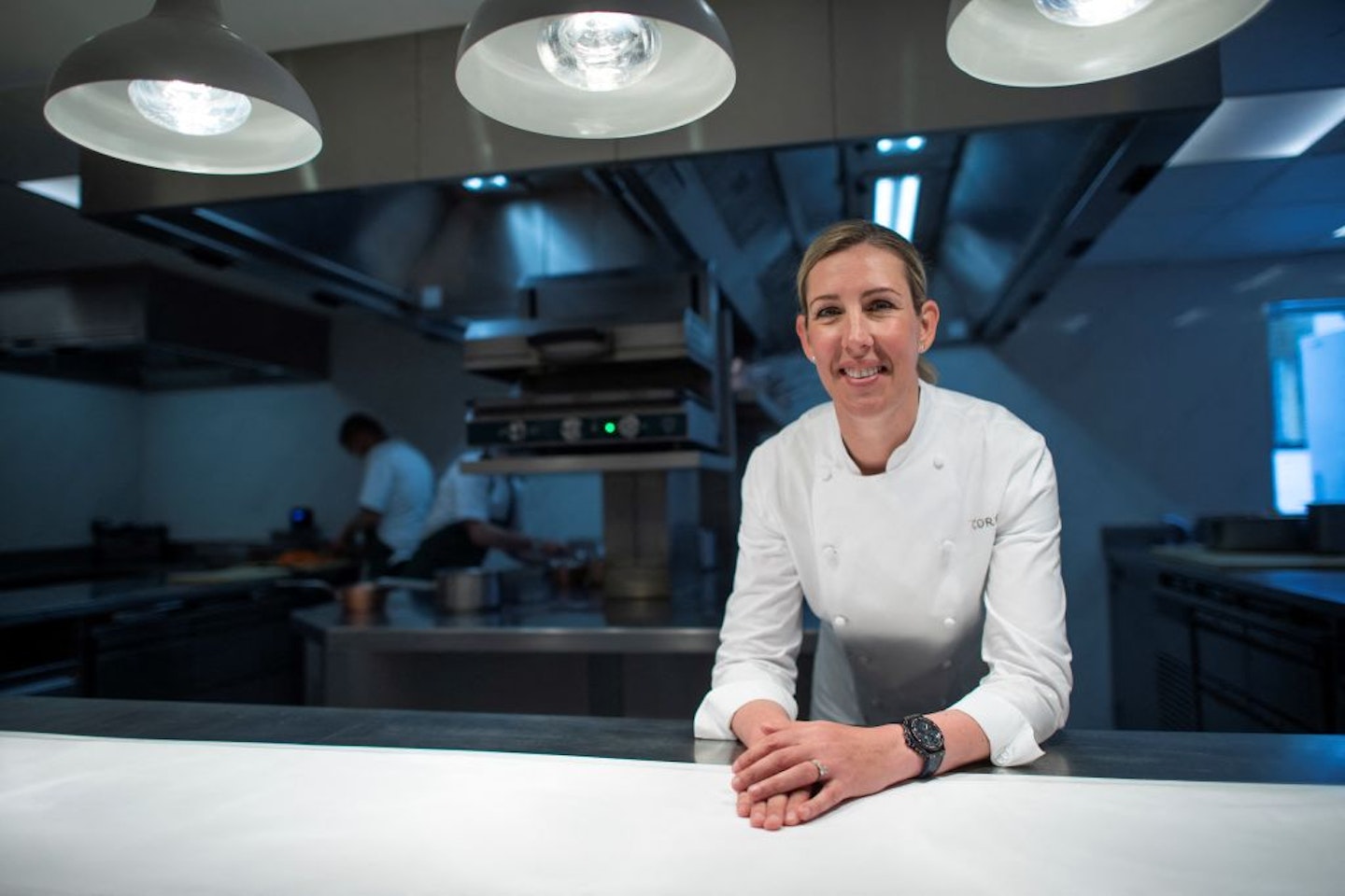 female TV chef Clare Smyth