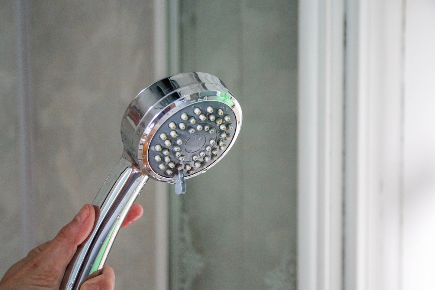 water efficient shower head