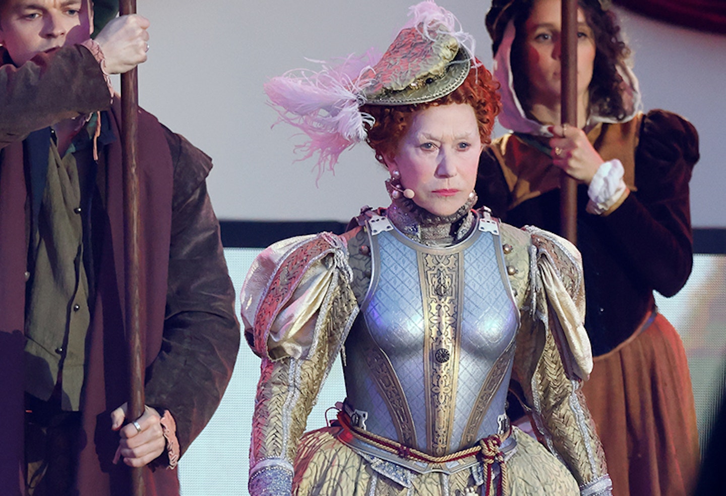 Helen Mirren plays Queen Elizabeth I