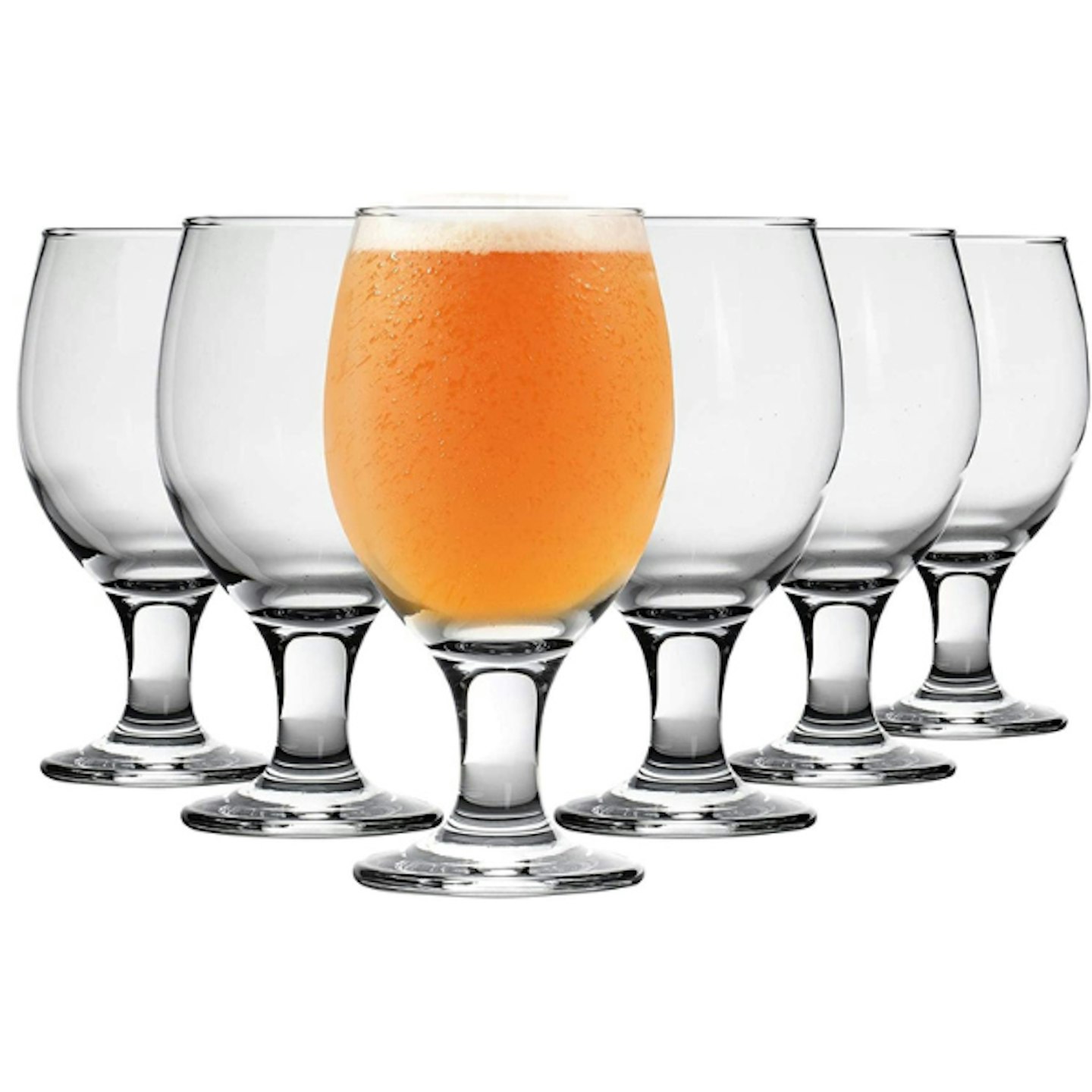 Rink Drink Snifter Beer Glasses - Tulip Style