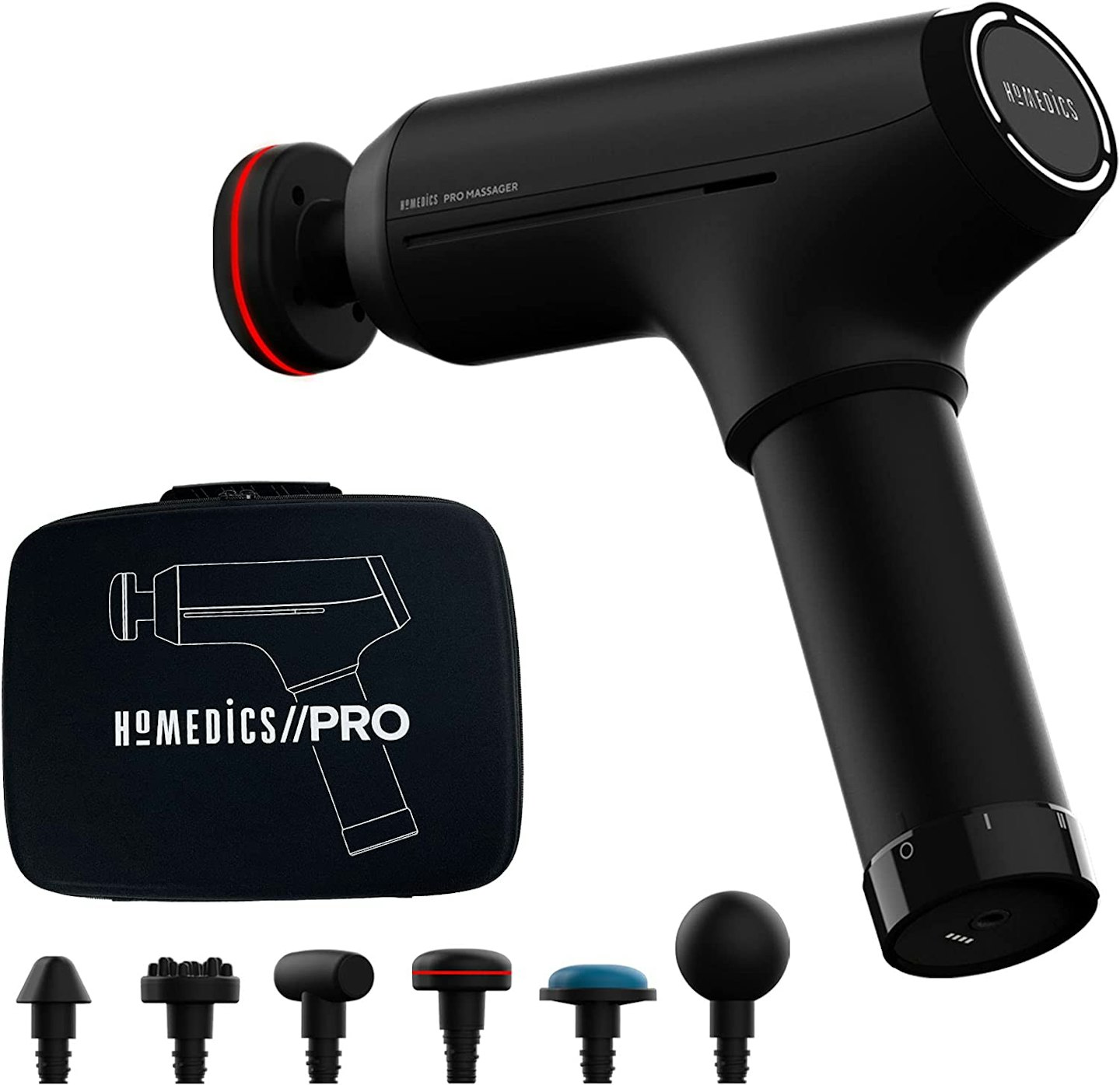 HoMedics Pro Power Handheld Physiotherapy Massager Gun