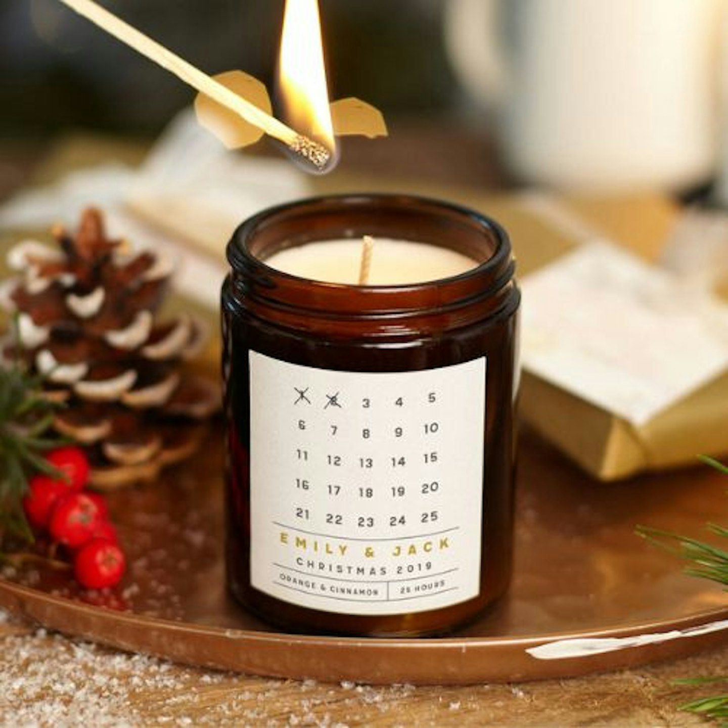 Advent Calendar Christmas Candle