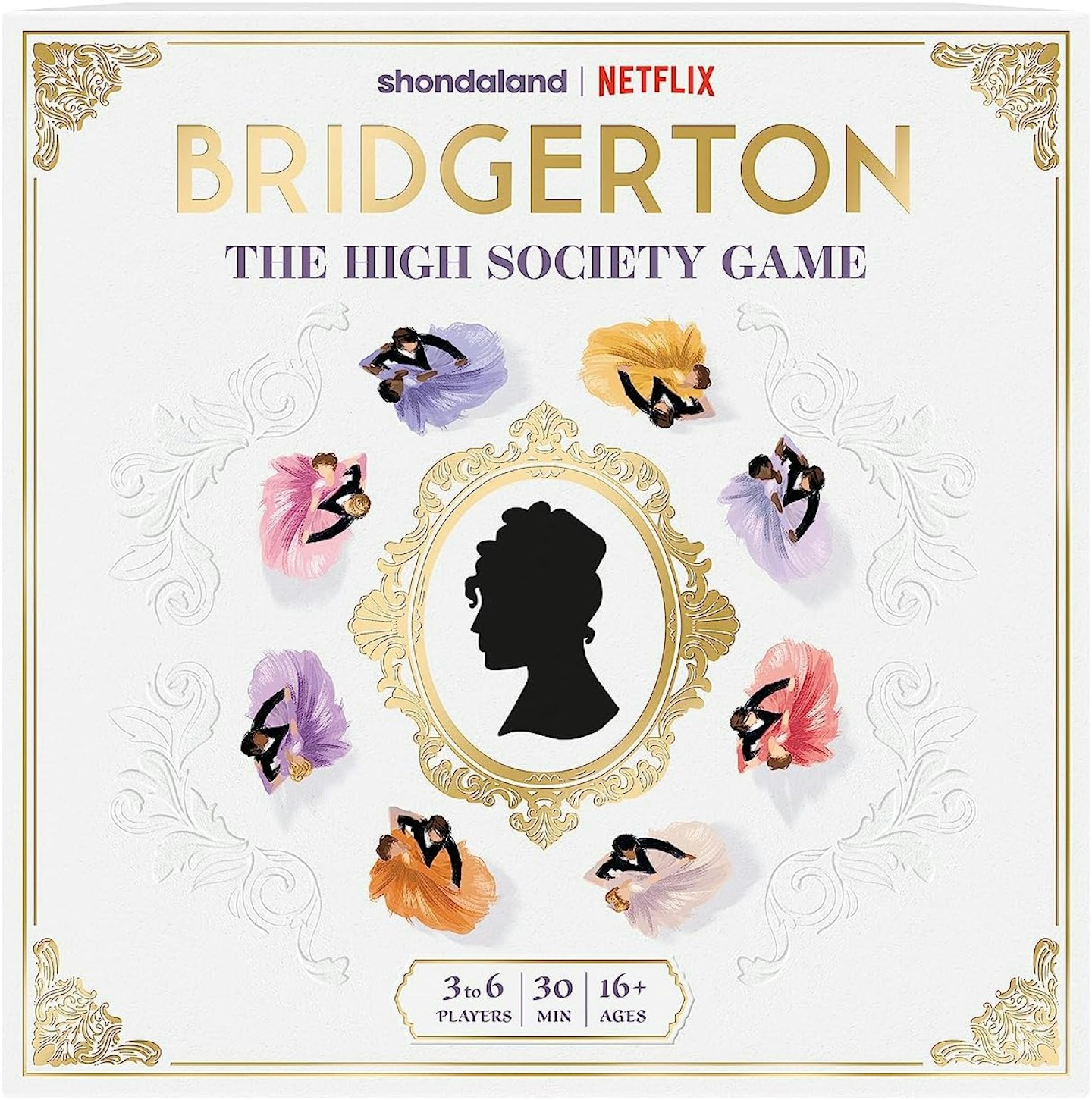 Asmodee Bridgerton The High Society Board Game- Bridgerton gift