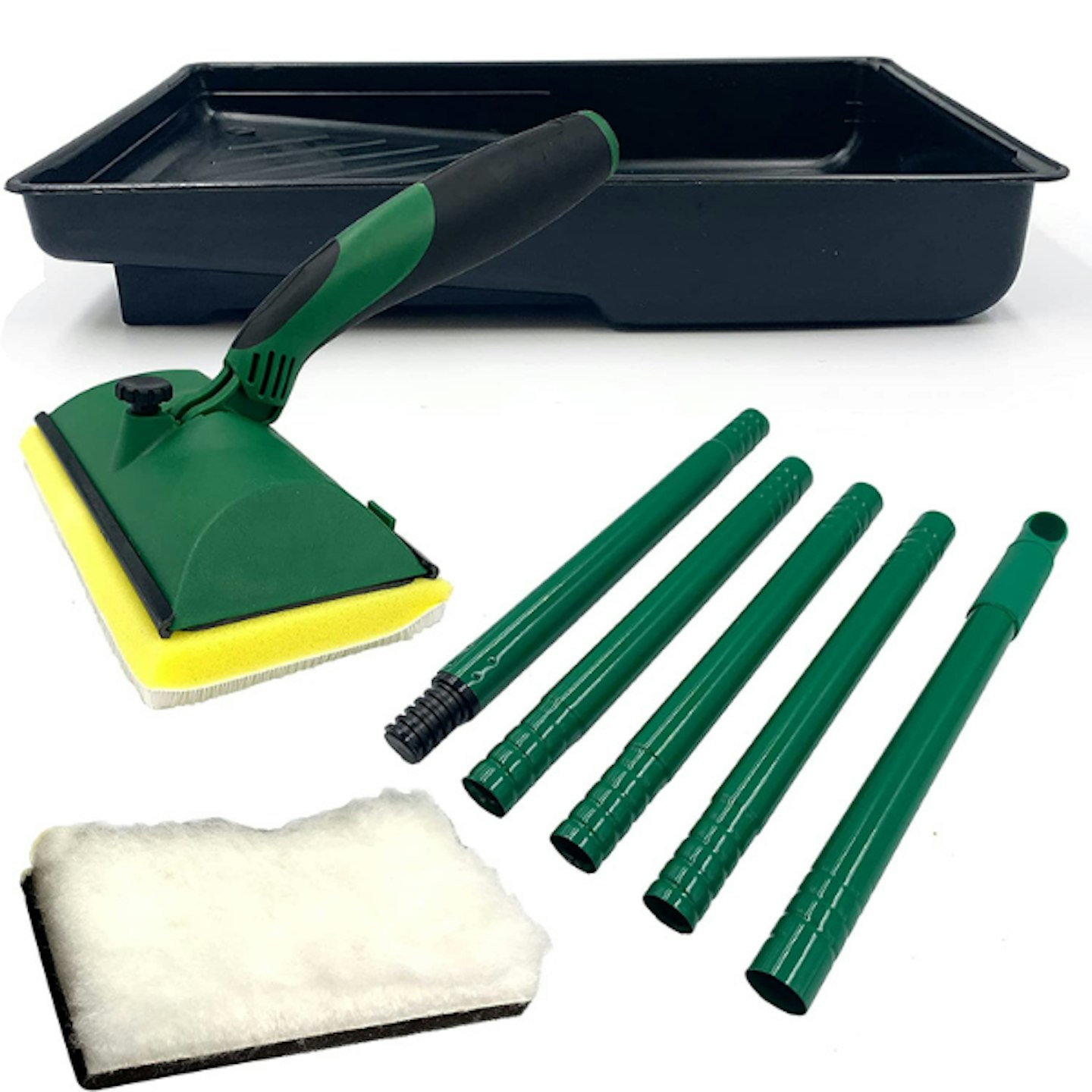 Decking Applicator Kit with Two Dual Layer Paint Pad