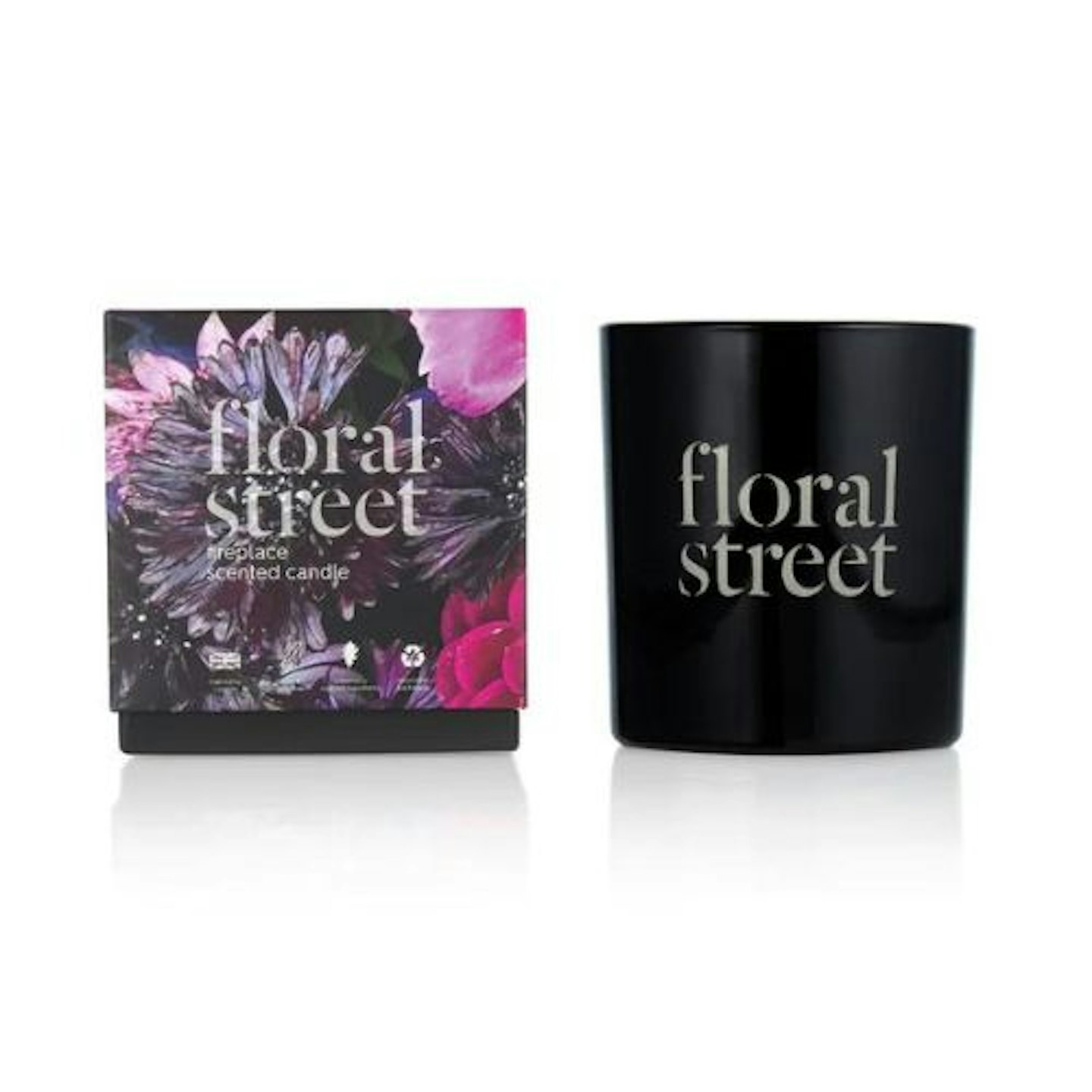 Floral Street Fireplace Candle