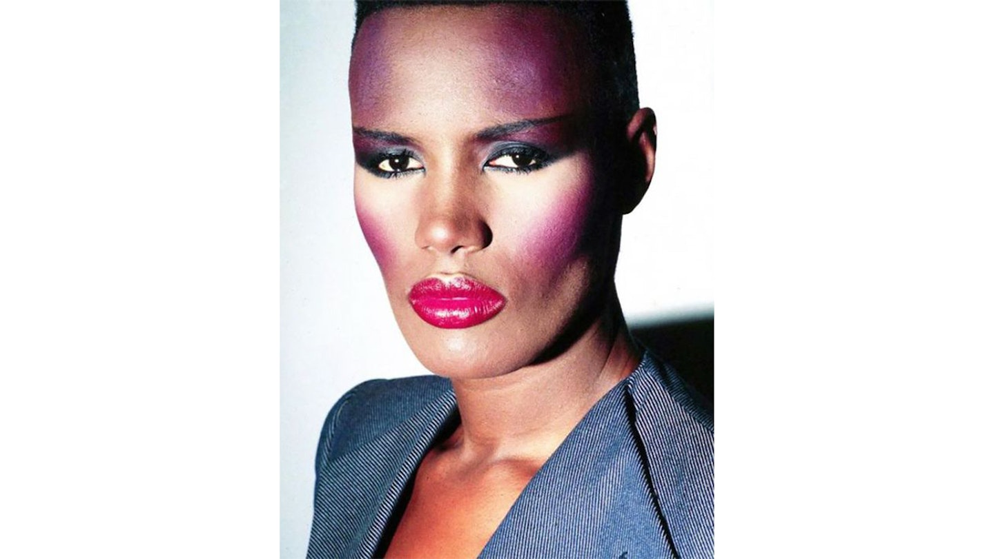 Grace Jones 80s make up