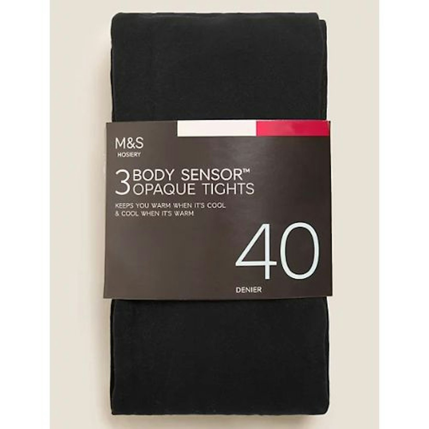 M&S COLLECTION 3pk 40 Denier Body Sensor Tights