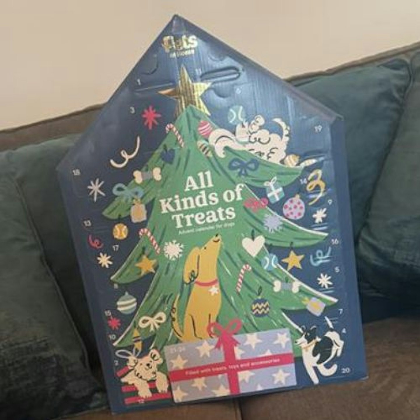 Pets at Home Christmas All Kinds of Treats Advent Calendar for Dogs