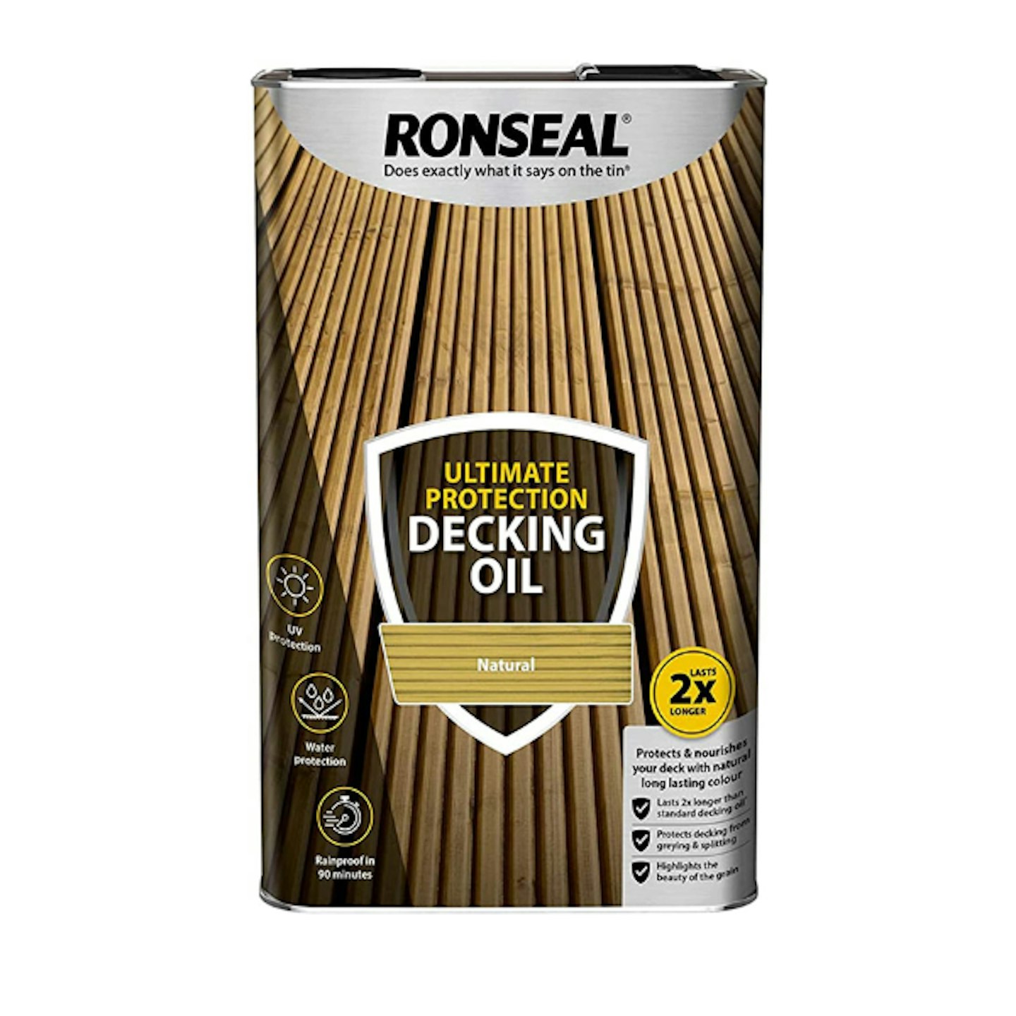 Ronseal Ultimate Decking Oil Natural 5L [37297]