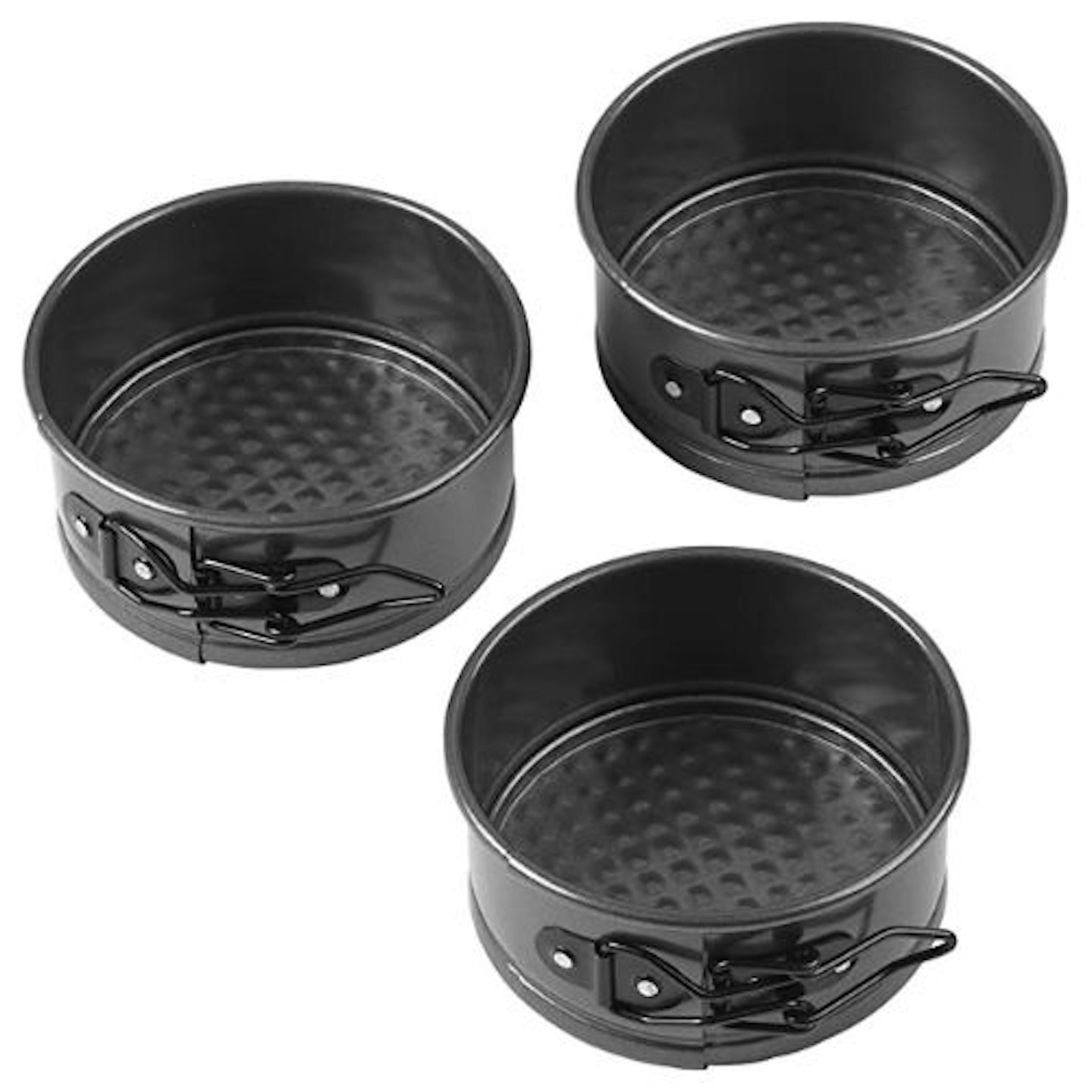 Wilton Mini Springform Baking Tins Set, Non Stick, 10.2cm (4in)