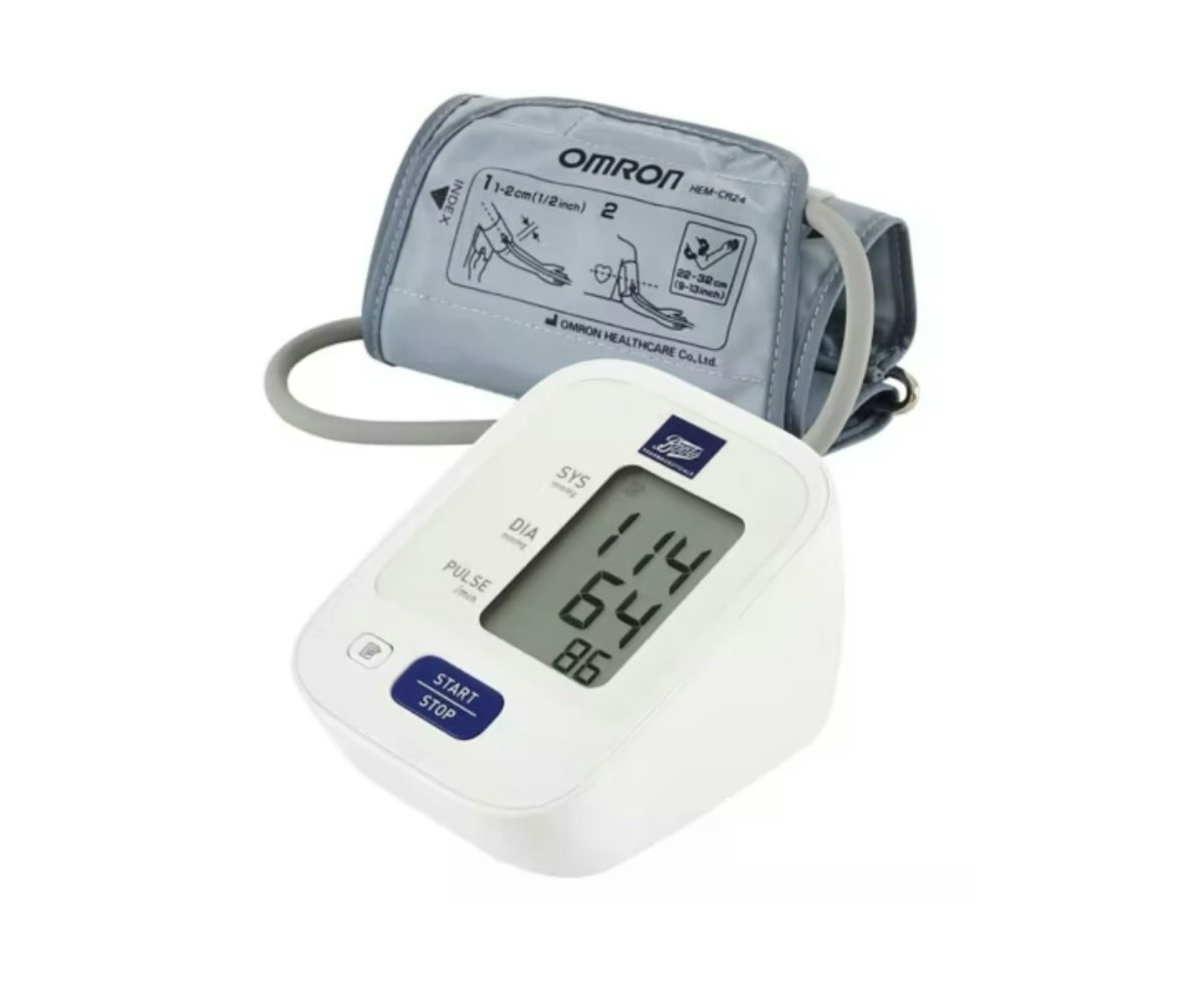 Rechargeable Convenient Easy Digital Blood Pressure Meter with Big Screen