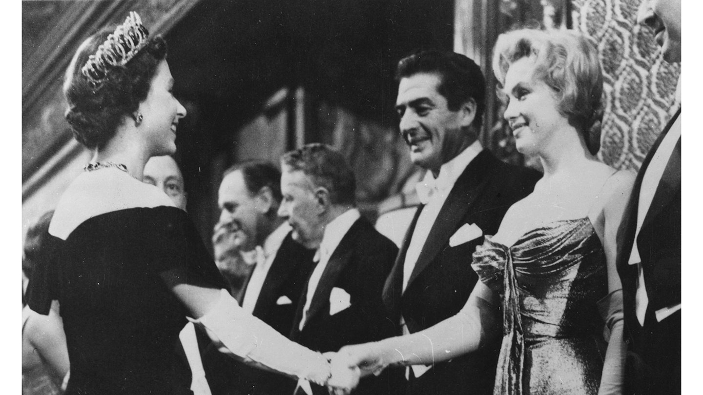 Marilyn meets the queen