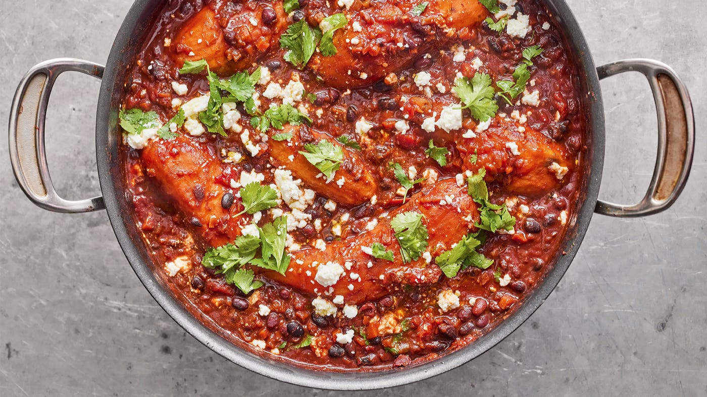 Jamie Oliver’s sweet potato chilli Wellbeing Yours