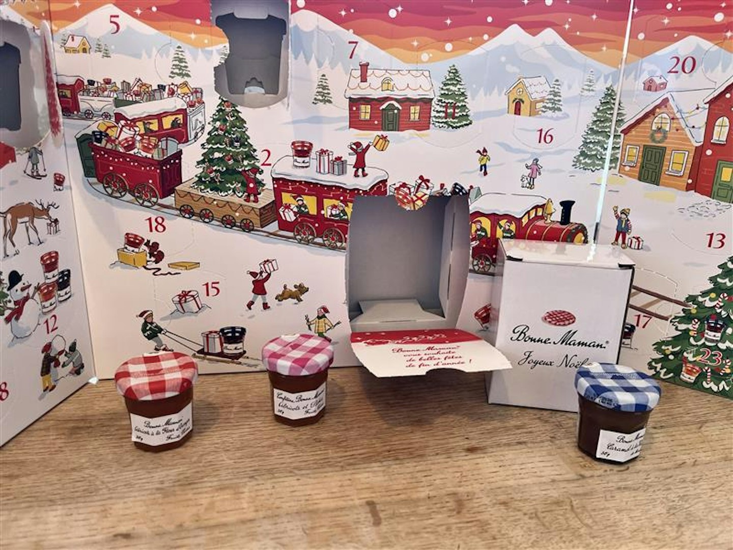 Bonne Maman Advent calendar products 