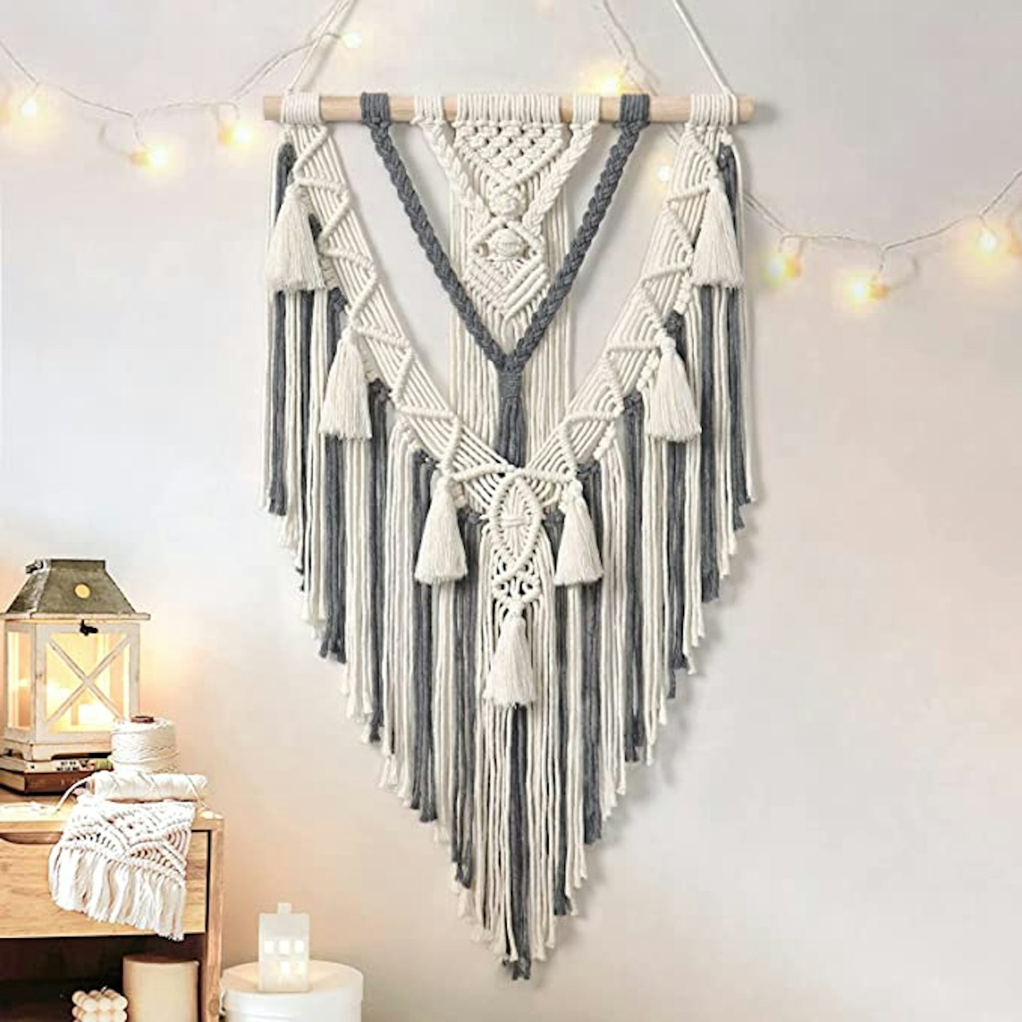 Boho Macrame Wall Hanging Geometric