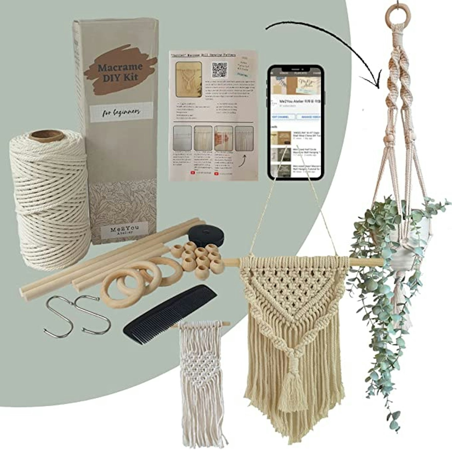 Easy Macrame DIY Kit for Adults