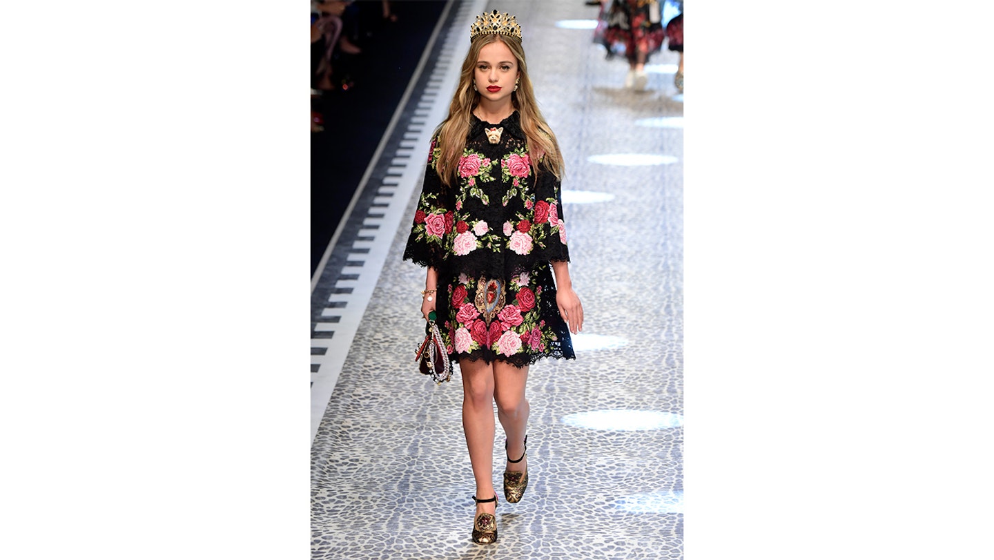 Lady Amelia Windsor modelling