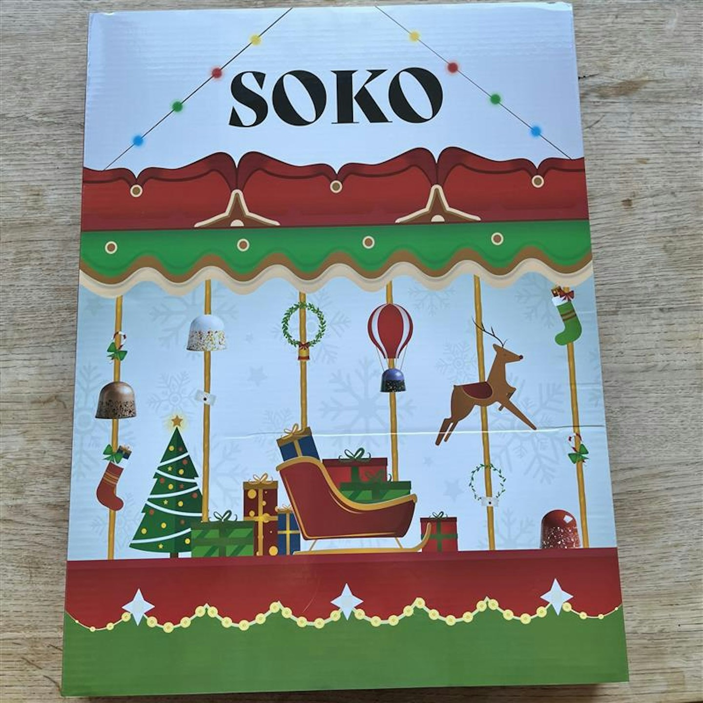 Soko Chocolate Advent Calendar outside 