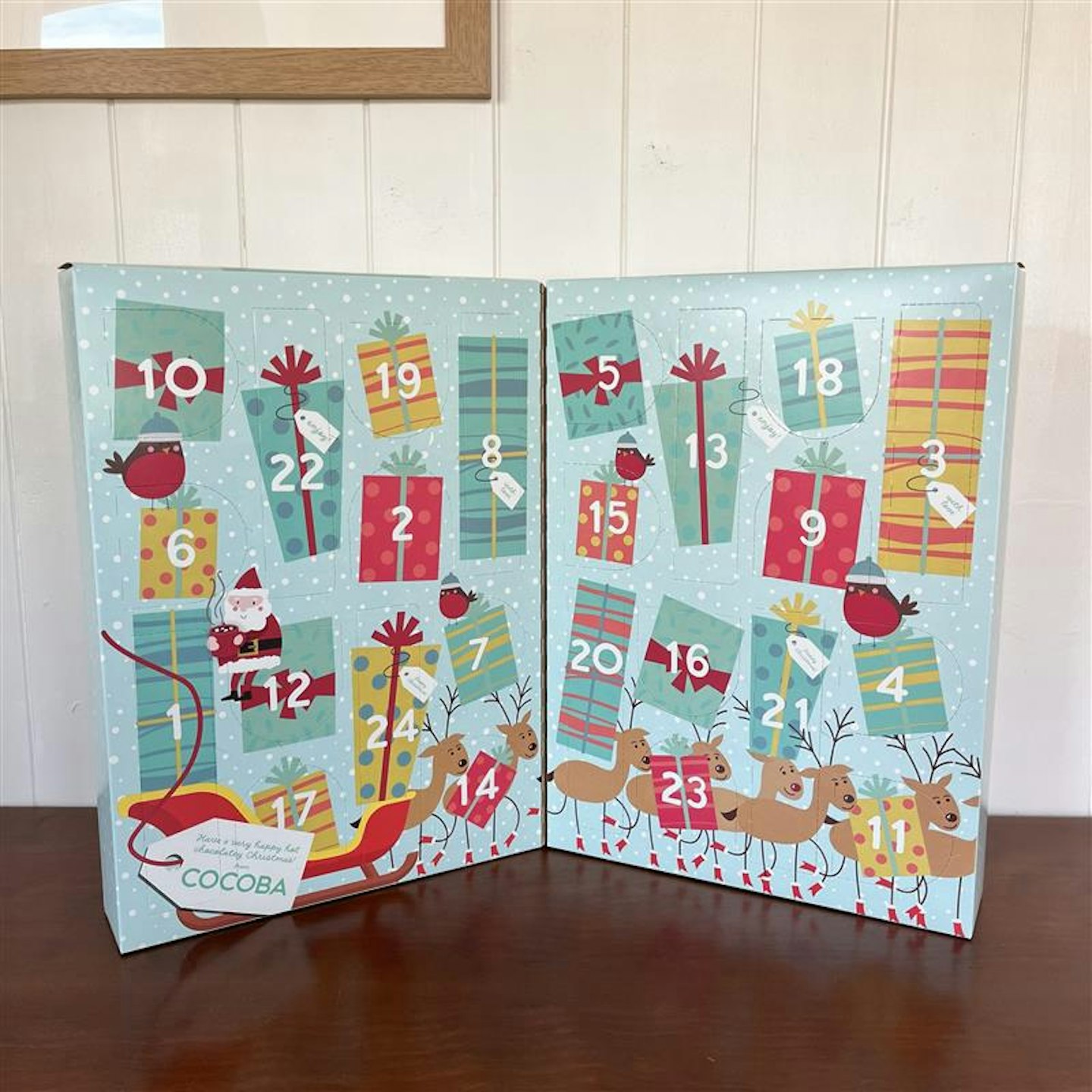 Cocoba Advent Calendar inside 