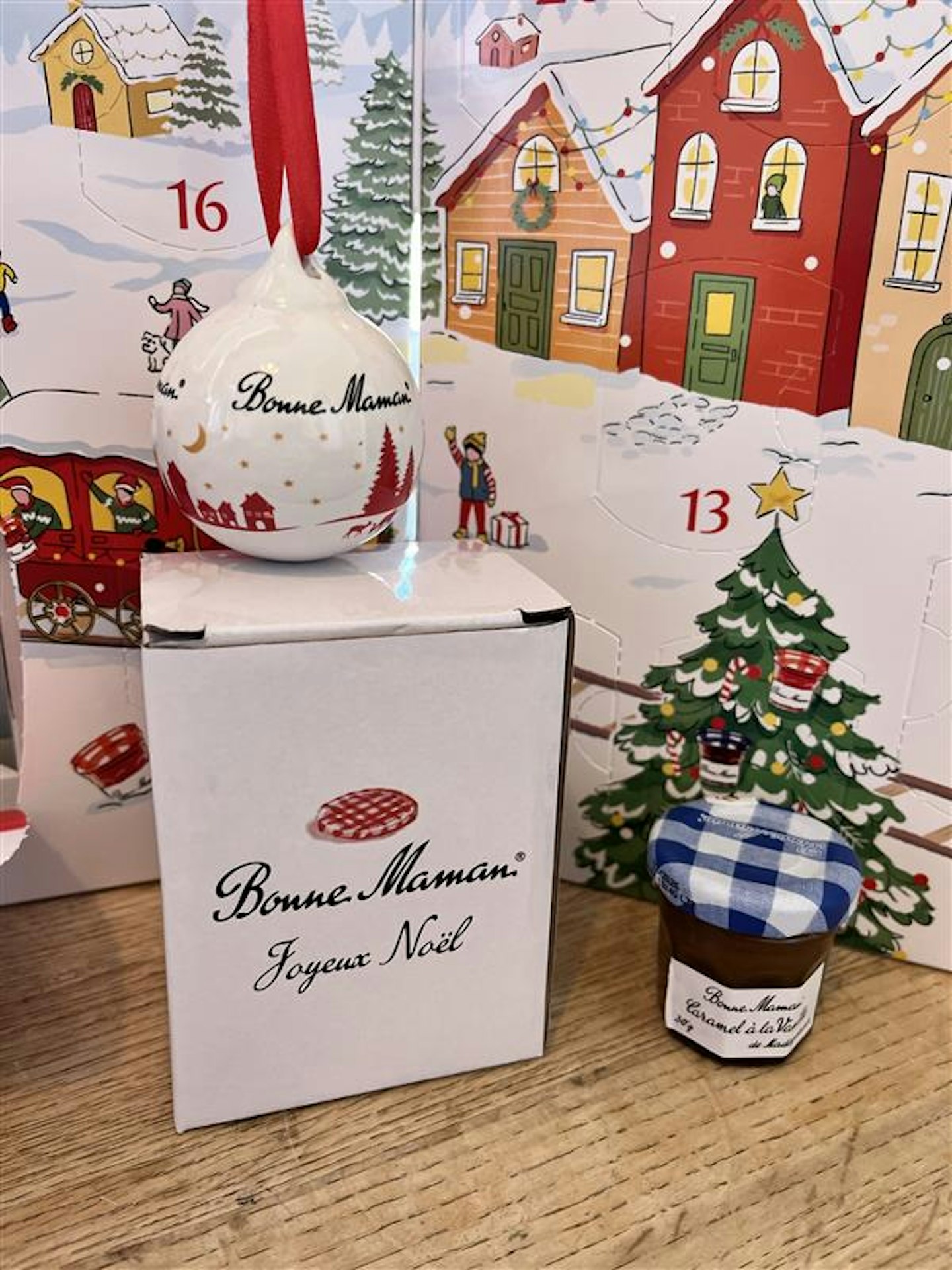 Bonne Maman Advent Calendar bauble 