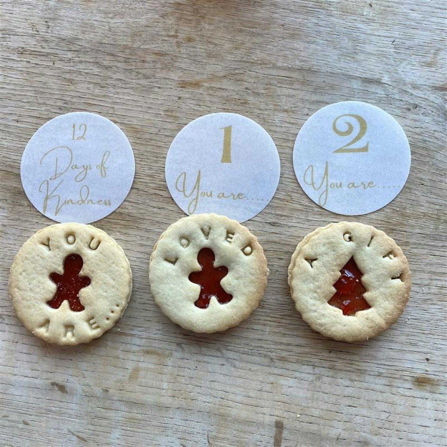 The Biskery Advent biscuits 