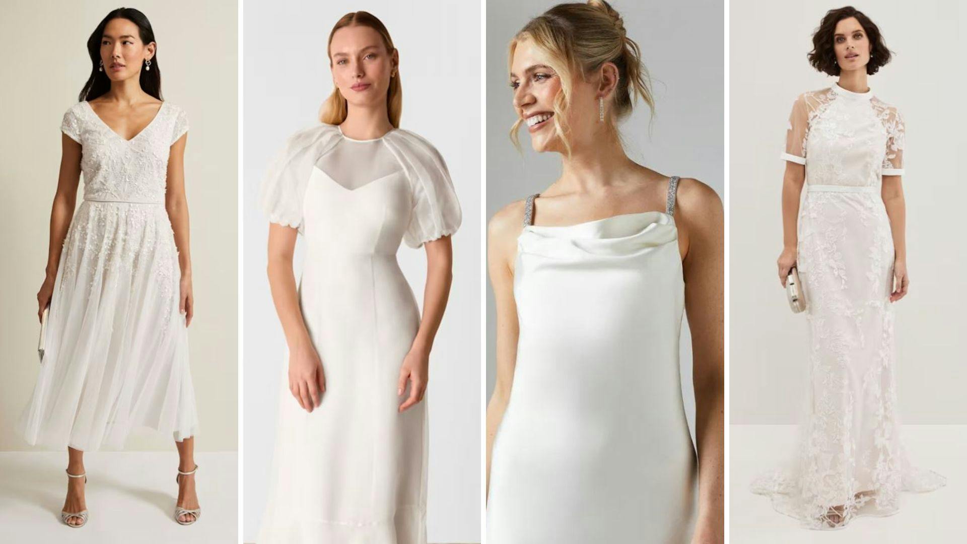 Best wedding dresses for older women 2025
