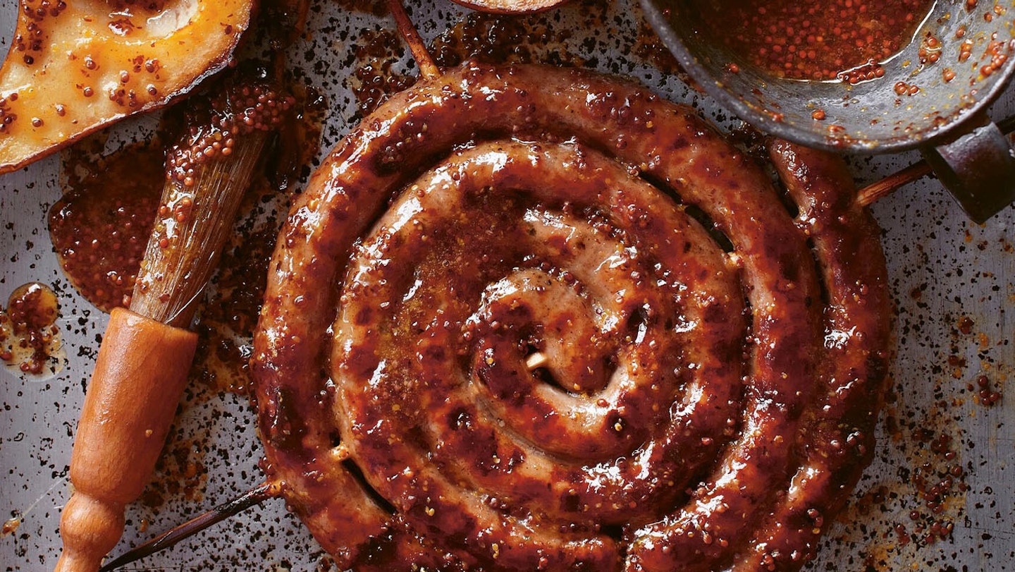 catherine wheel sausages