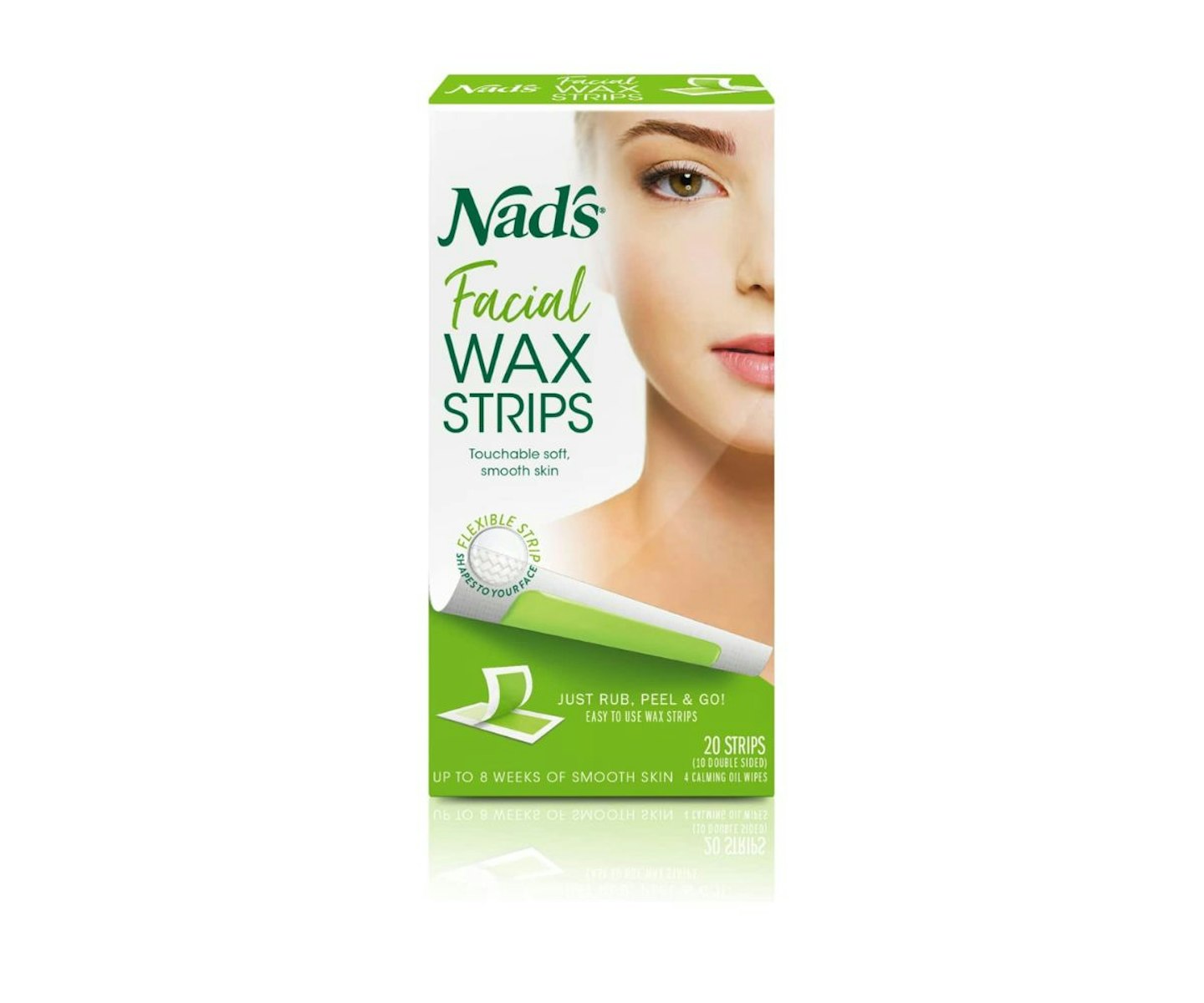 face-wax Nad's Facial Wax Strips 