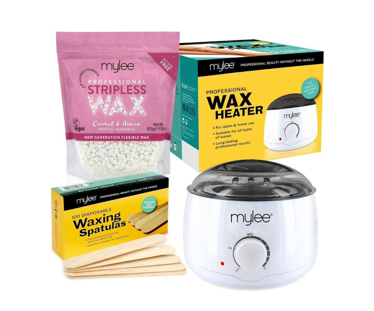 home-waxing-kit Mylee Professional Waxing Kit with Wax Heater