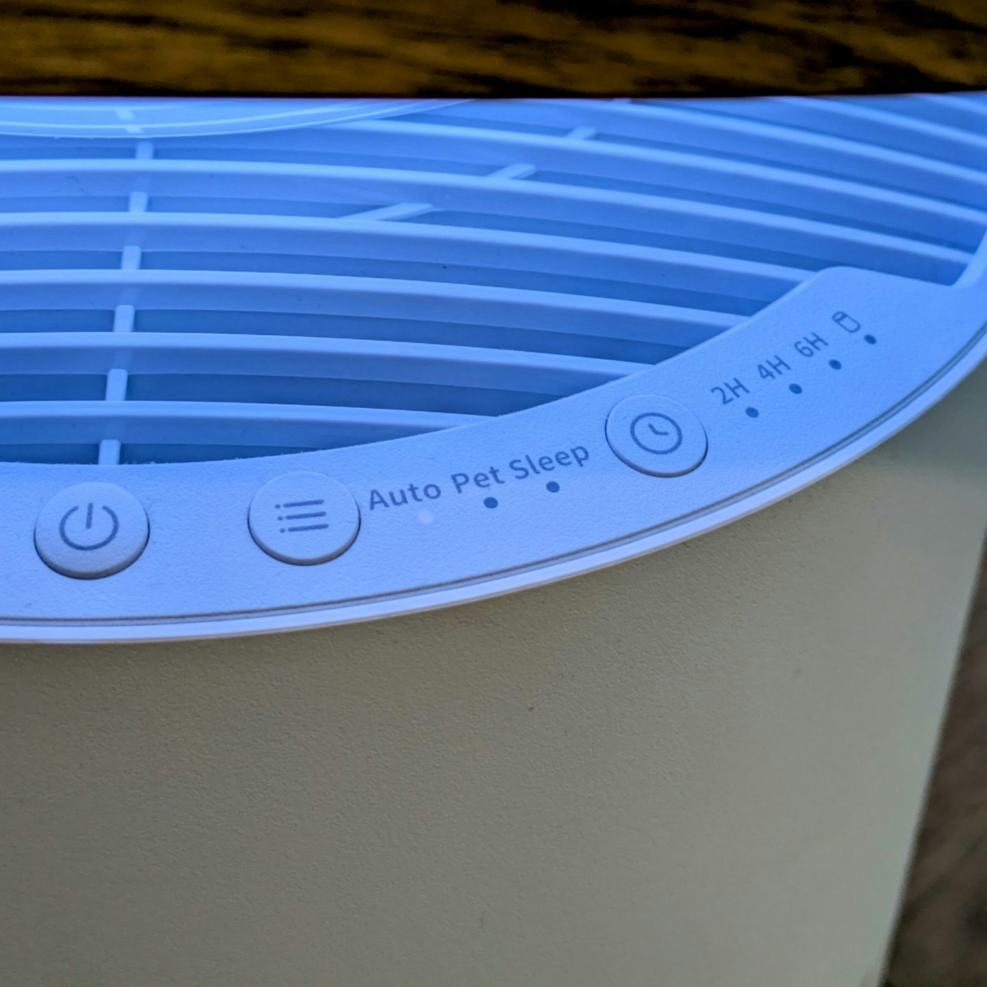 Switchbot Air Purifier controls