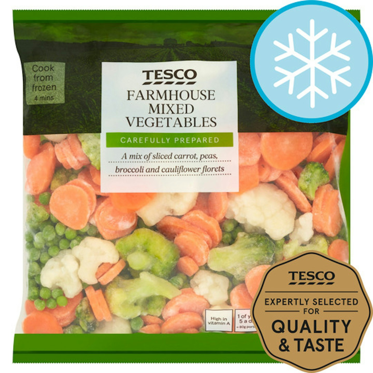 Tesco Farmhouse Mixed Vegetables- Christmas dinner essentials
