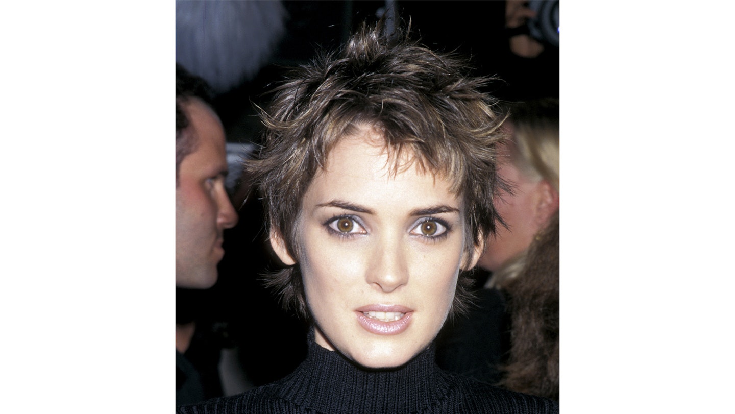 winona ryder frosted lips