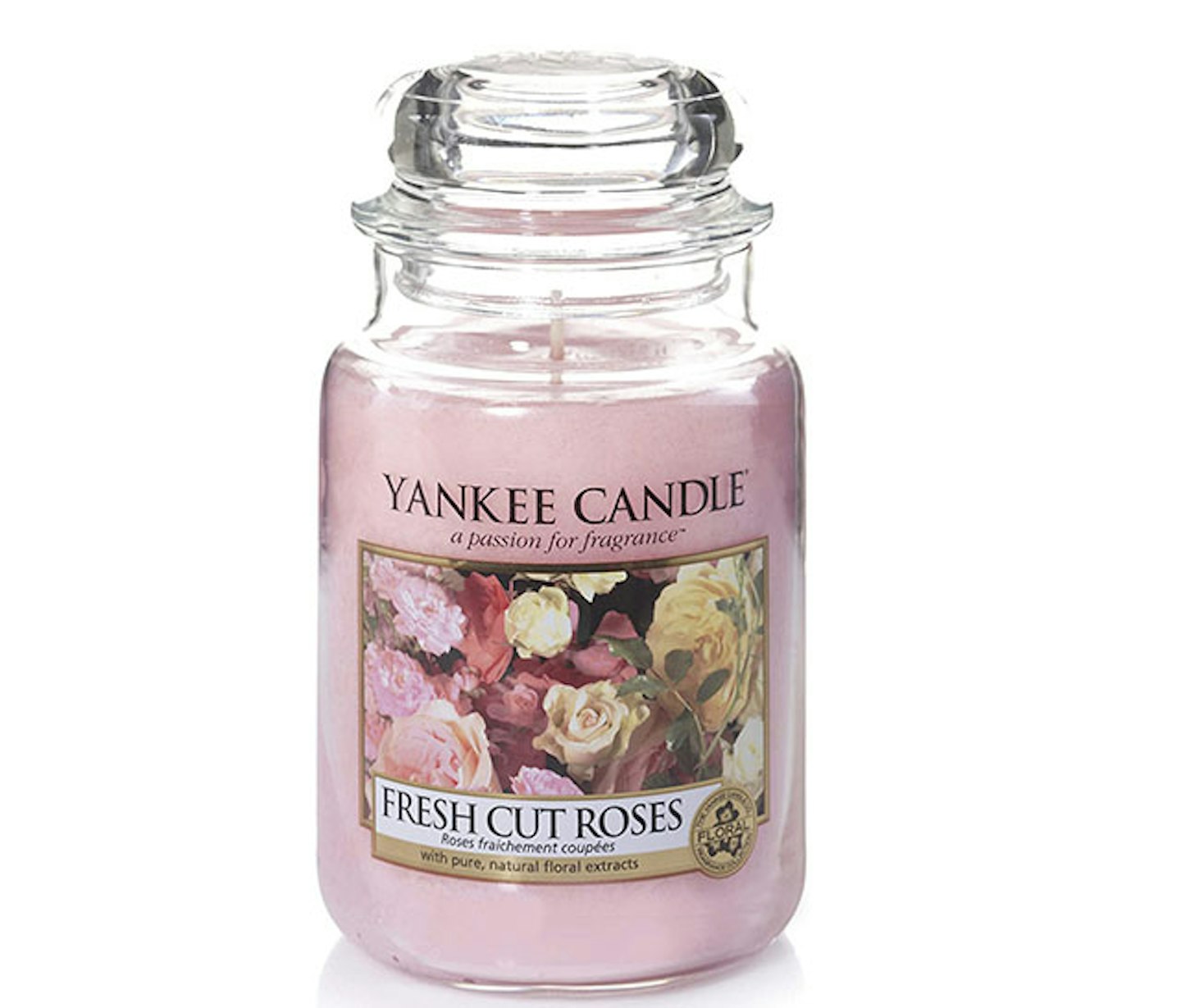 Best Yankee Candle deals: Yankee Candle Fresh Cut Roses Large Jar Candle