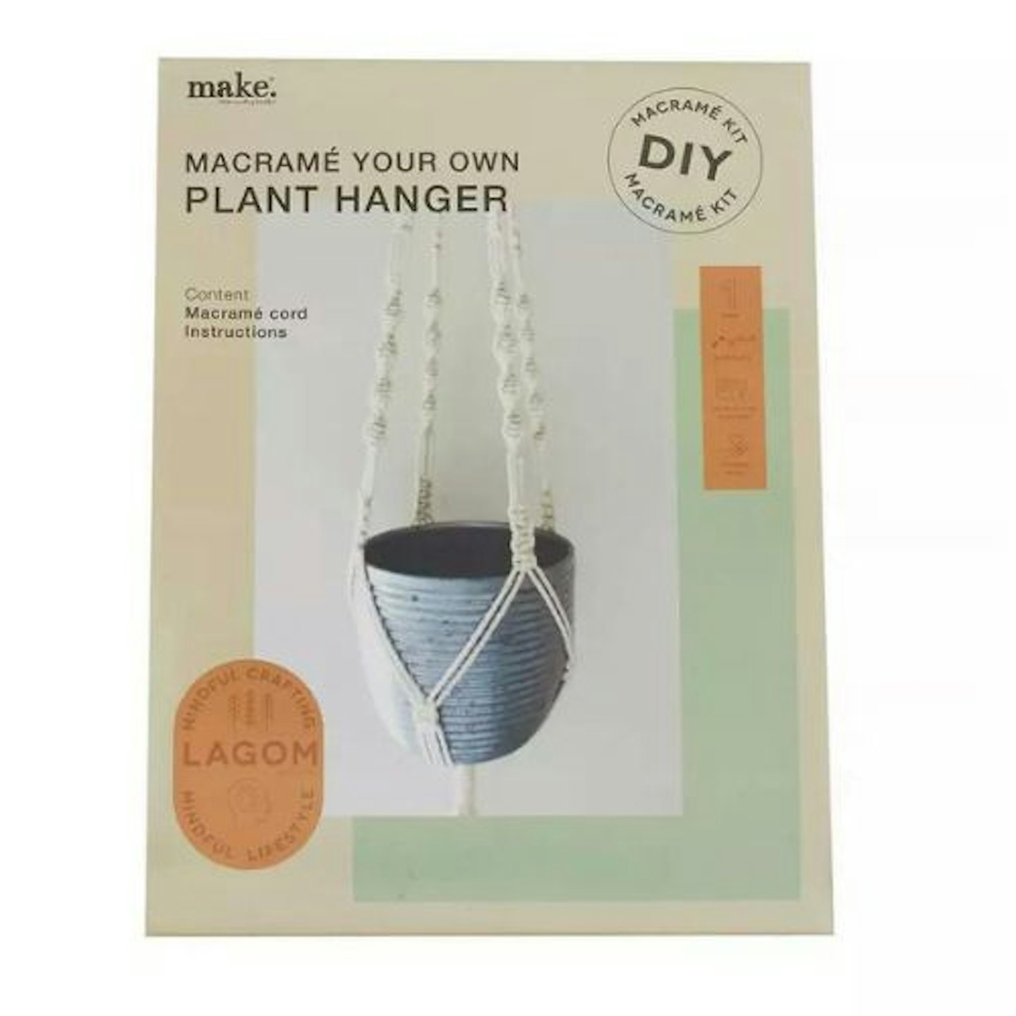 Lagom Macramé Plant Hanger Making Craft Kit