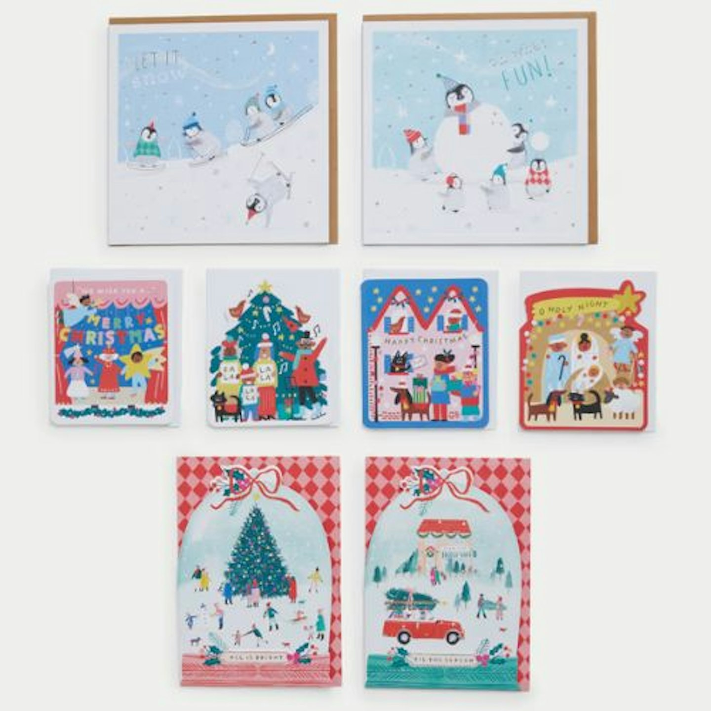 M&S Cute and Fun Charity Christmas Cards